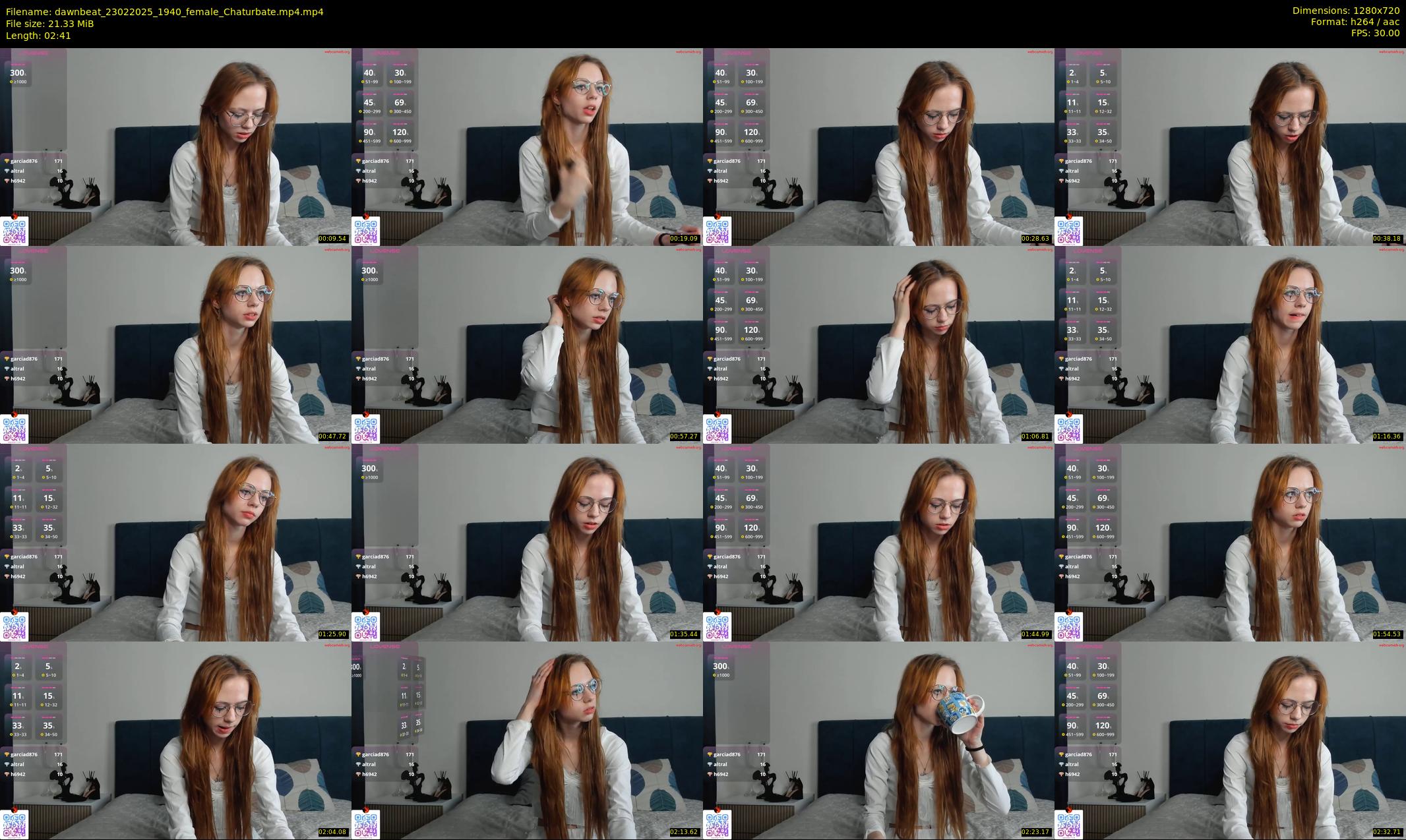 dawnbeat — 3 minute Chaturbate female cam show recording, 720p, Feb 23, 2025