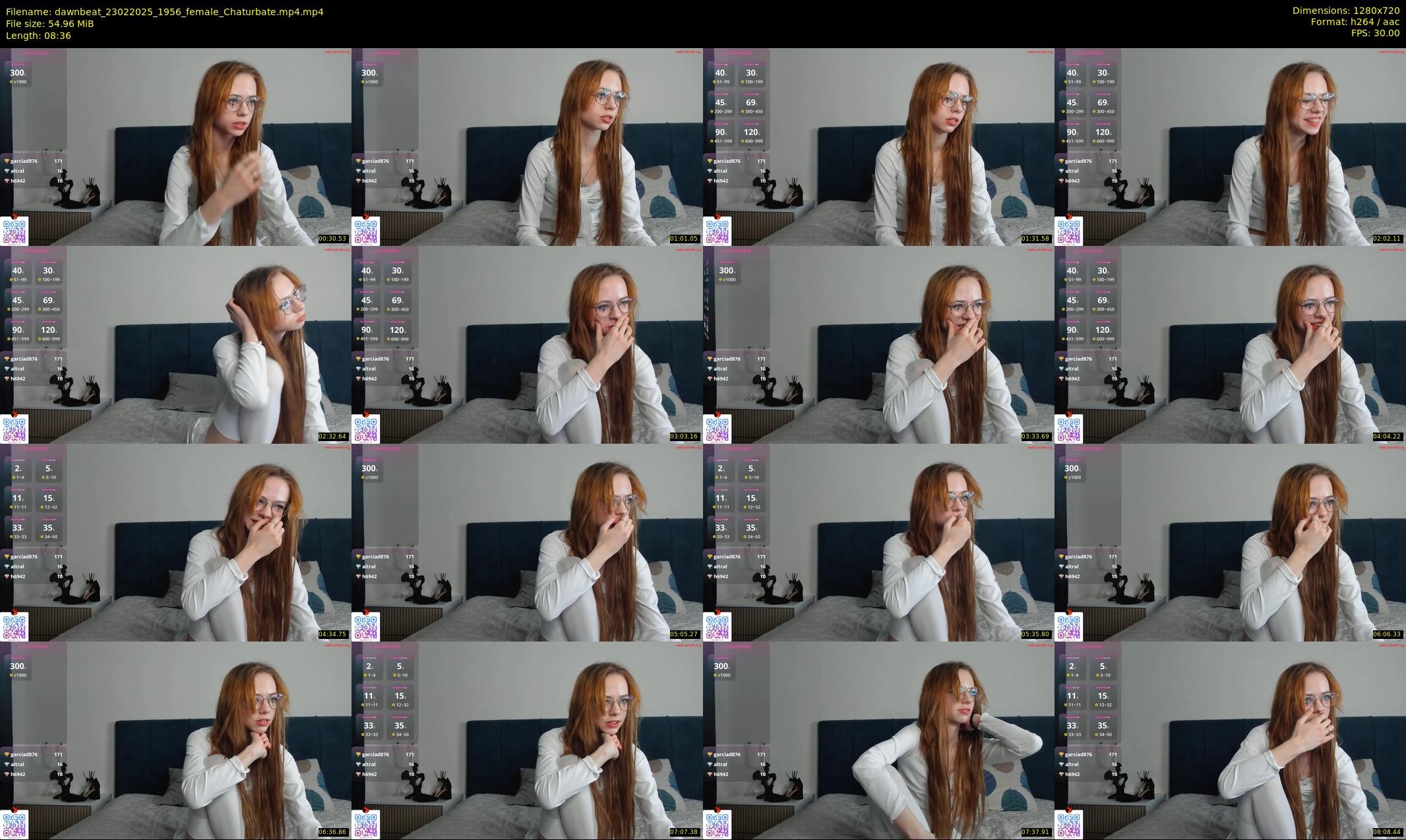 dawnbeat — 9 minute Chaturbate female cam show recording, 720p, Feb 23, 2025