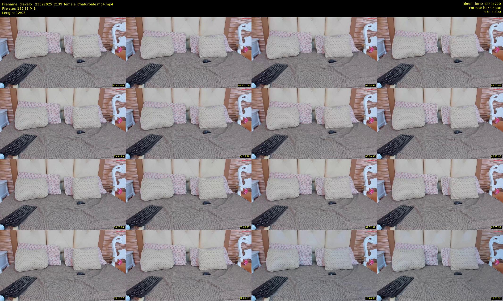 diavalo_ — 13 minute Chaturbate female cam show recording, 720p, Feb 23, 2025