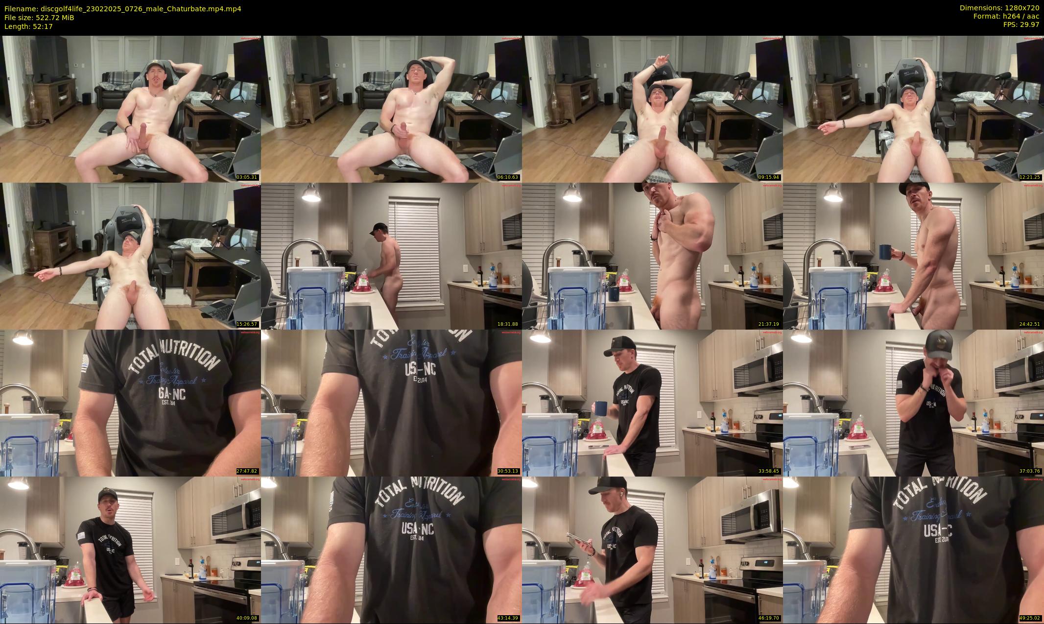 discgolf4life — 53 minute Chaturbate male cam show recording, 720p, Feb 23, 2025