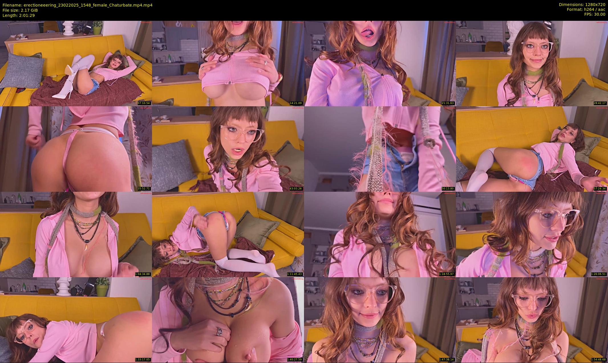 erectioneeering — 122 minute Chaturbate female cam show recording, 720p, Feb 23, 2025