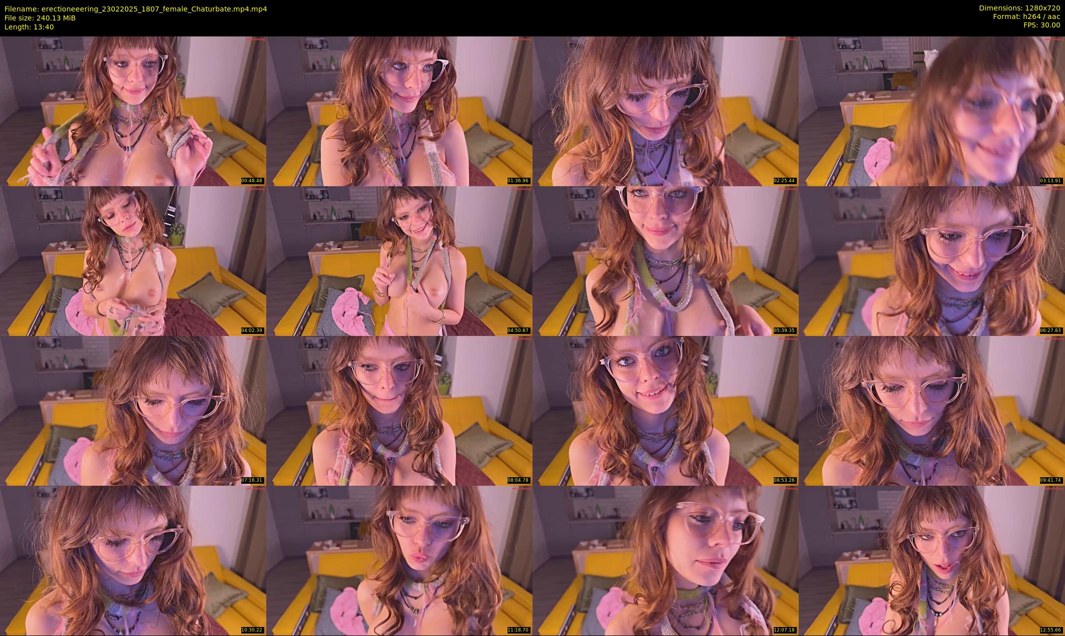 erectioneeering — 14 minute Chaturbate female cam show recording, 720p, Feb 23, 2025