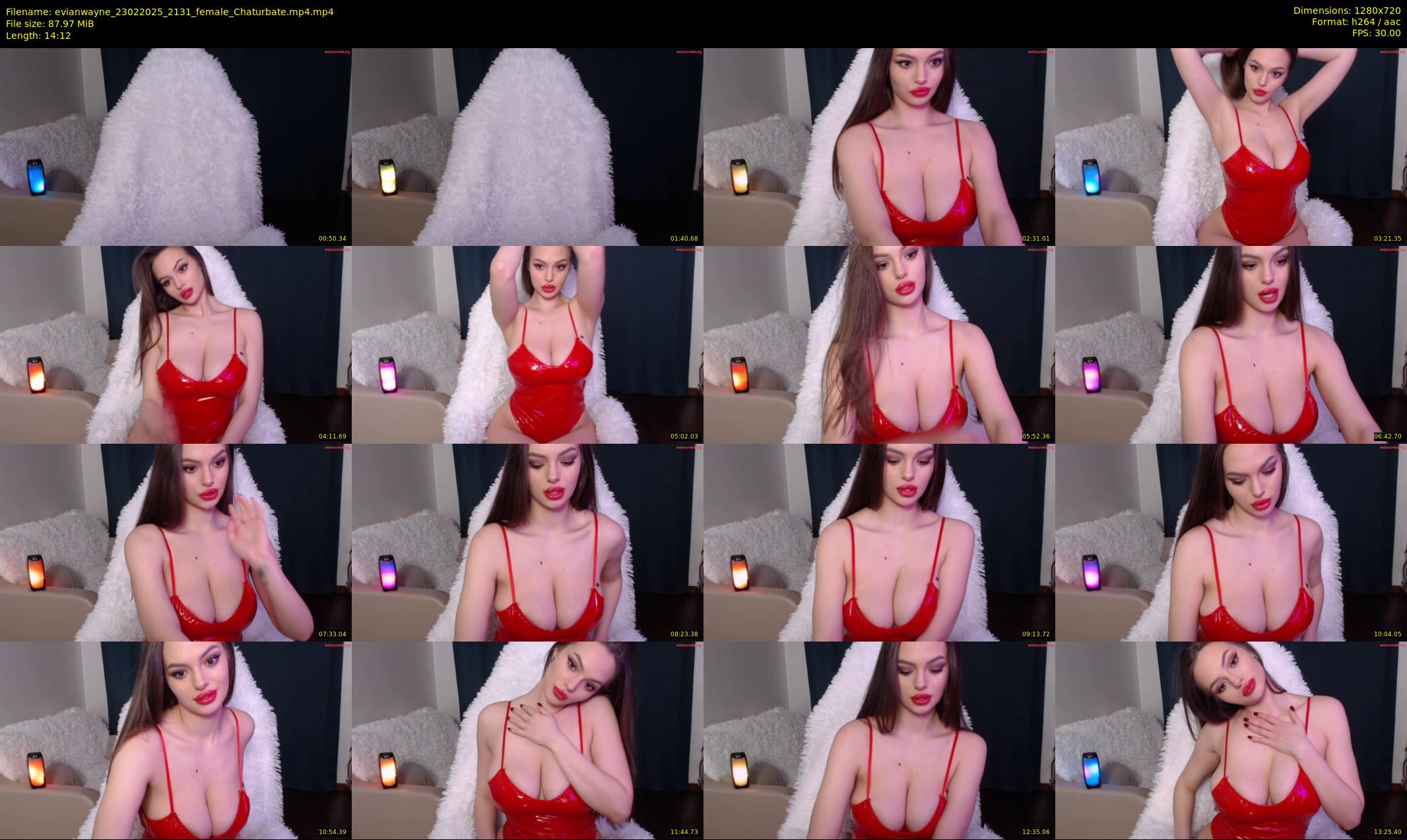 evianwayne — 15 minute Chaturbate female cam show recording, 720p, Feb 23, 2025