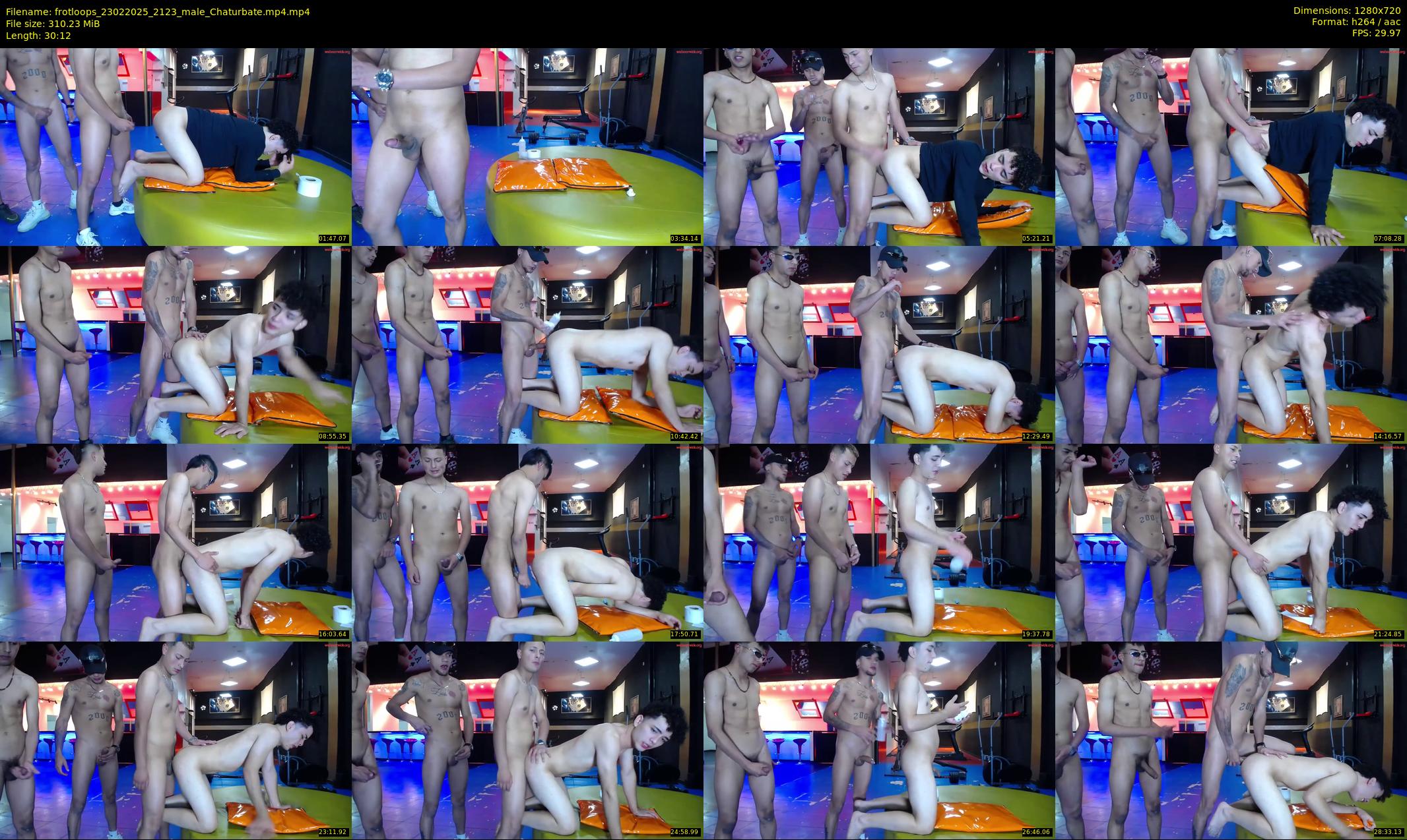 frotloops — 31 minute Chaturbate male cam show recording, 720p, Feb 23, 2025