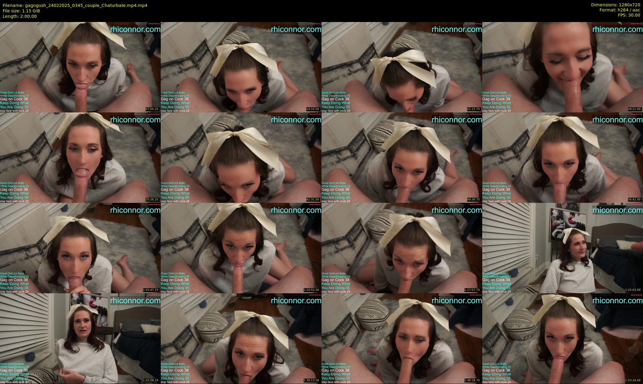 gagngush — 120 minute Chaturbate couple cam show recording, 720p, Feb 24, 2025