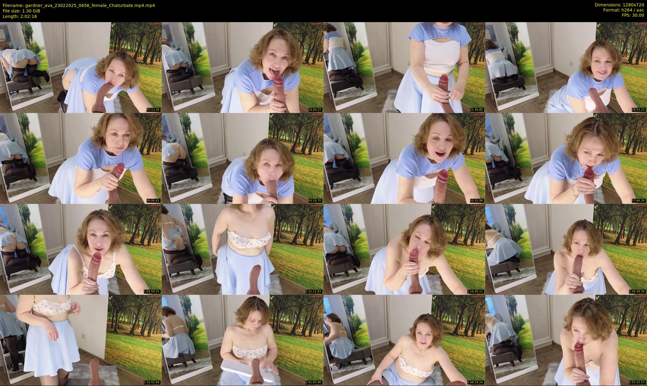gardner_ava — 123 minute Chaturbate female cam show recording, 720p, Feb 23, 2025