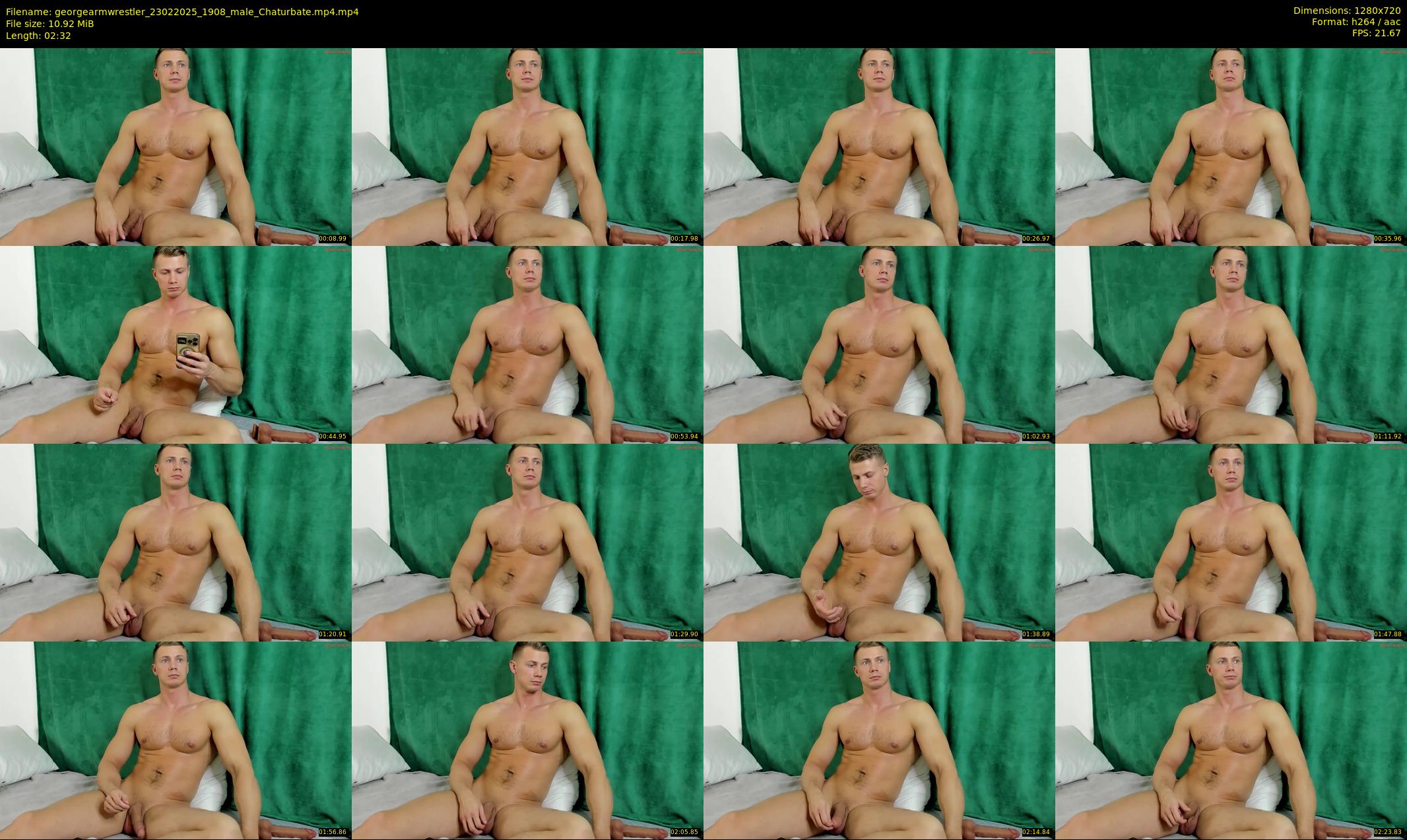 georgearmwrestler — 3 minute Chaturbate male cam show recording, 720p, Feb 23, 2025