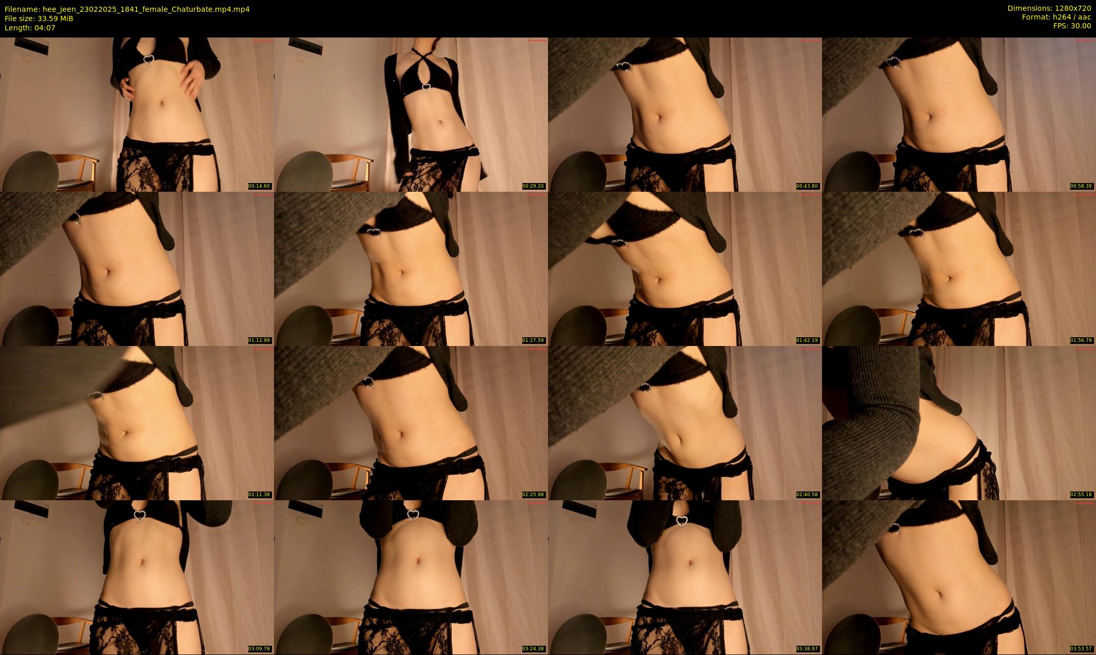 hee_jeen — 5 minute Chaturbate female cam show recording, 720p, Feb 23, 2025
