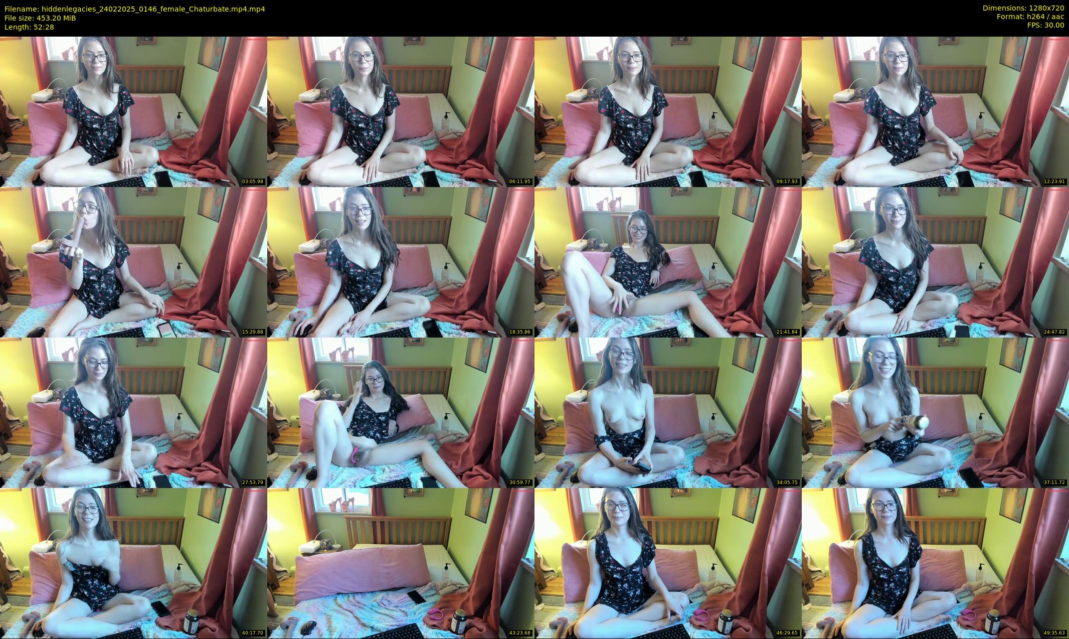 hiddenlegacies — 53 minute Chaturbate female cam show recording, 720p, Feb 24, 2025