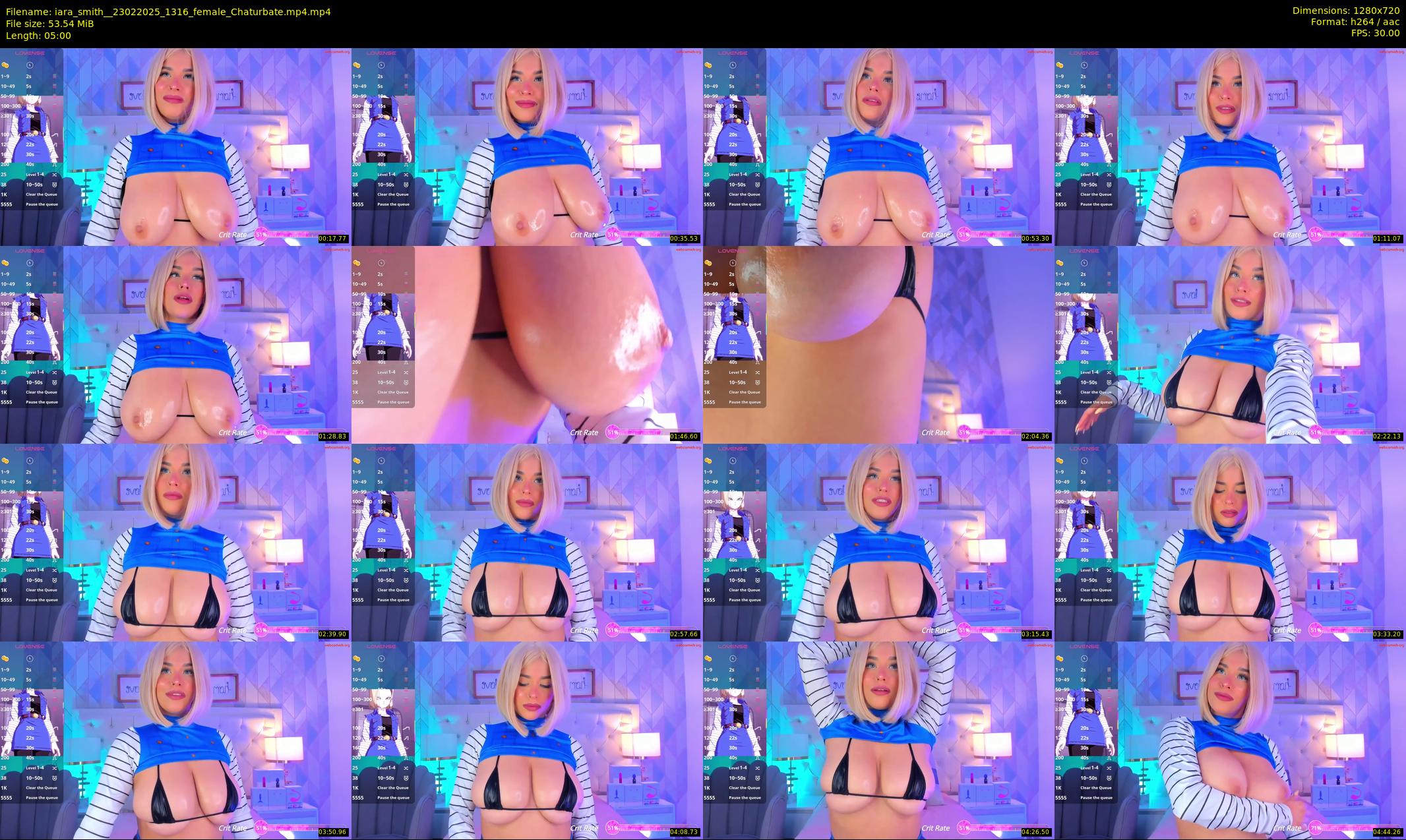 iara_smith_ — 5 minute Chaturbate female cam show recording, 720p, Feb 23, 2025