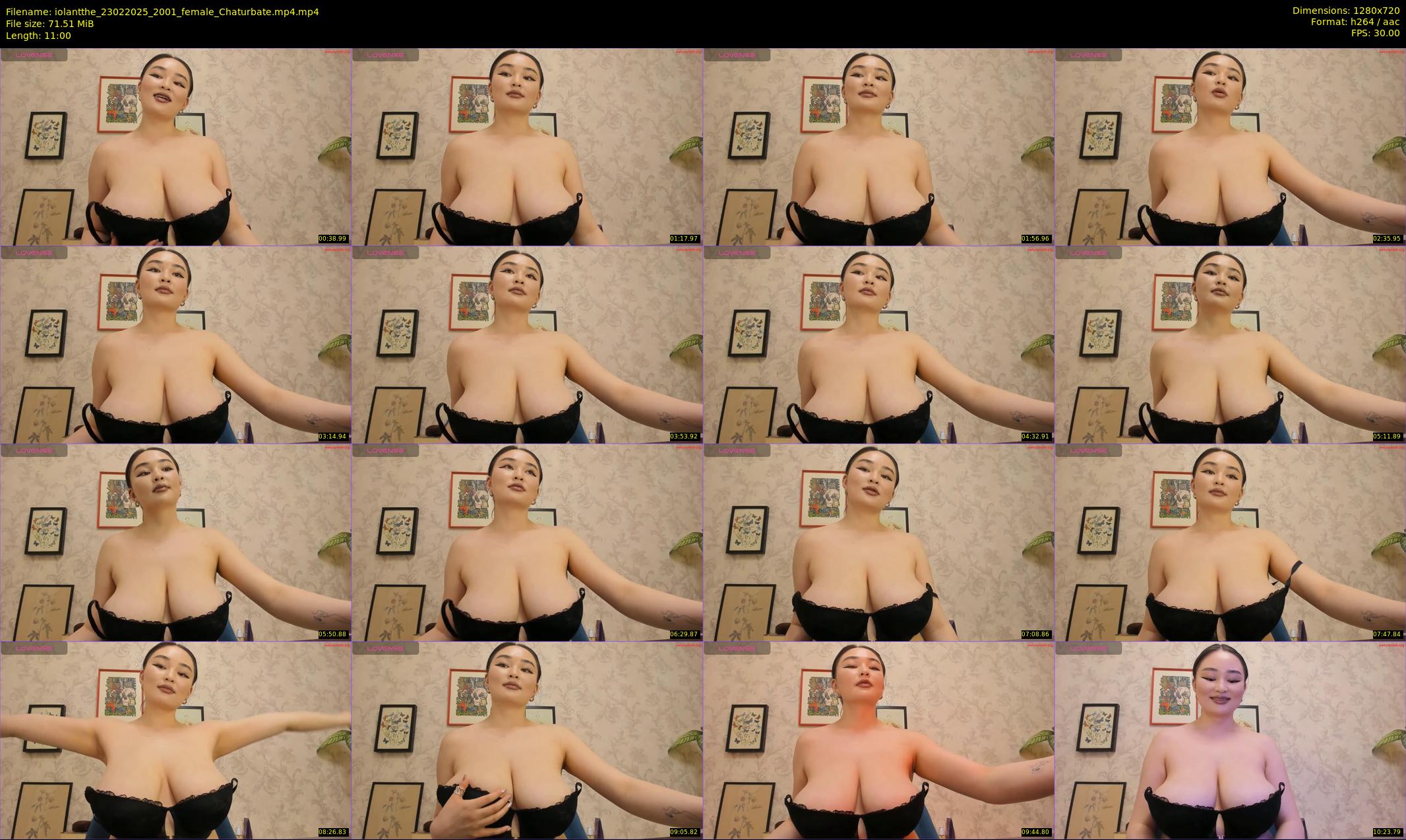 iolantthe — 11 minute Chaturbate female cam show recording, 720p, Feb 23, 2025