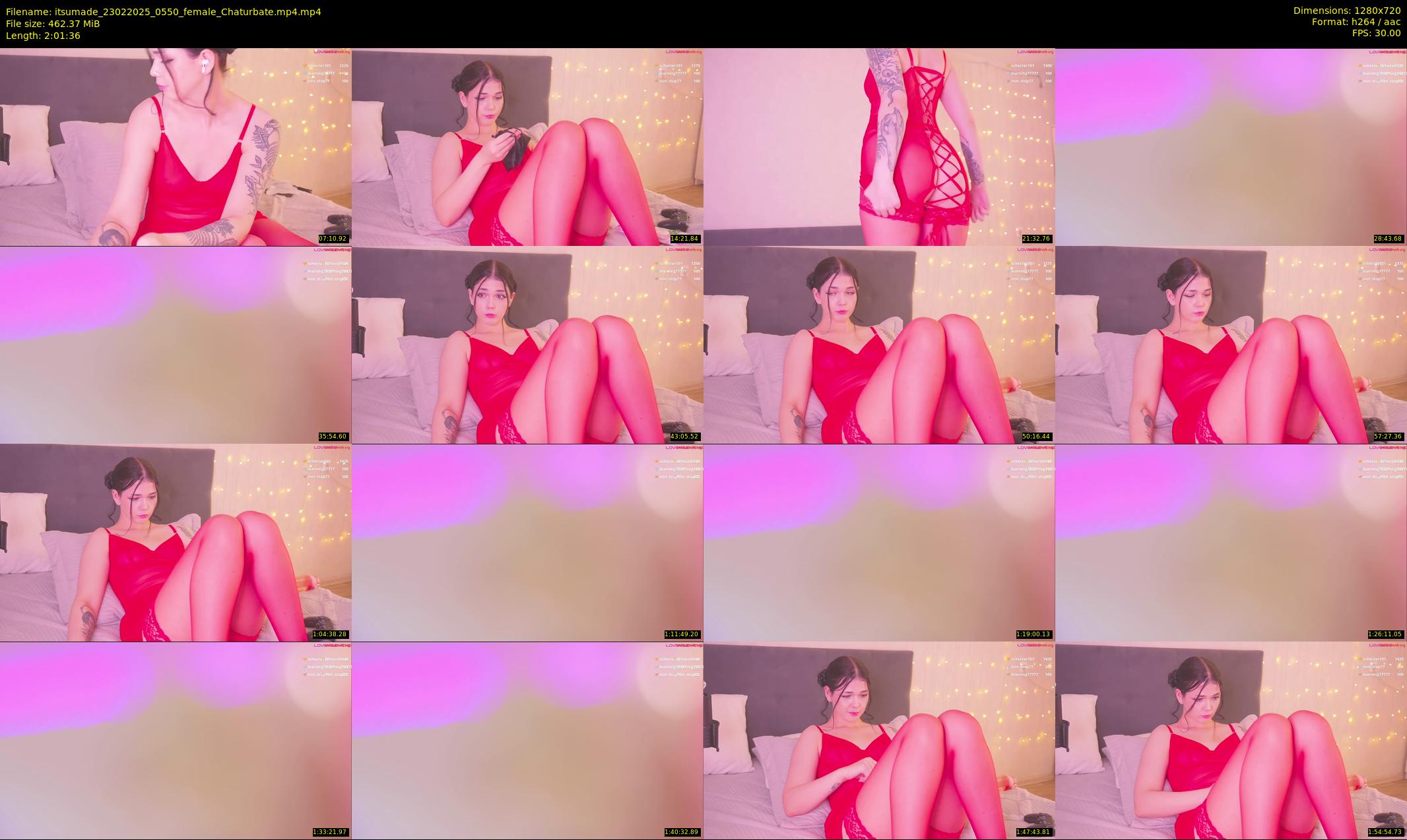 itsumade — 122 minute Chaturbate female cam show recording, 720p, Feb 23, 2025