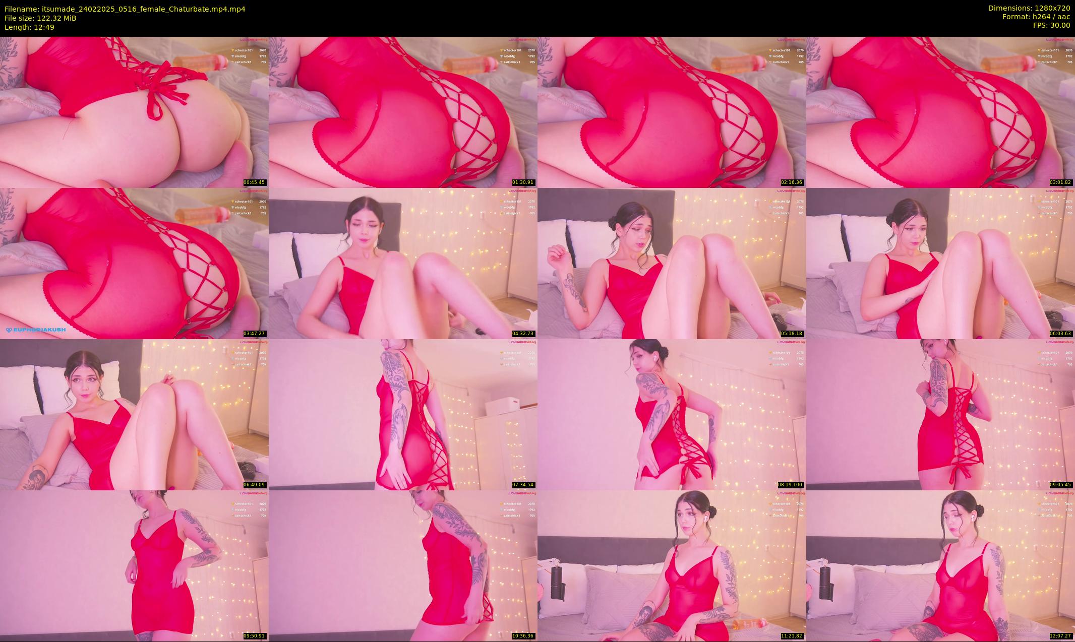 itsumade — 13 minute Chaturbate female cam show recording, 720p, Feb 24, 2025