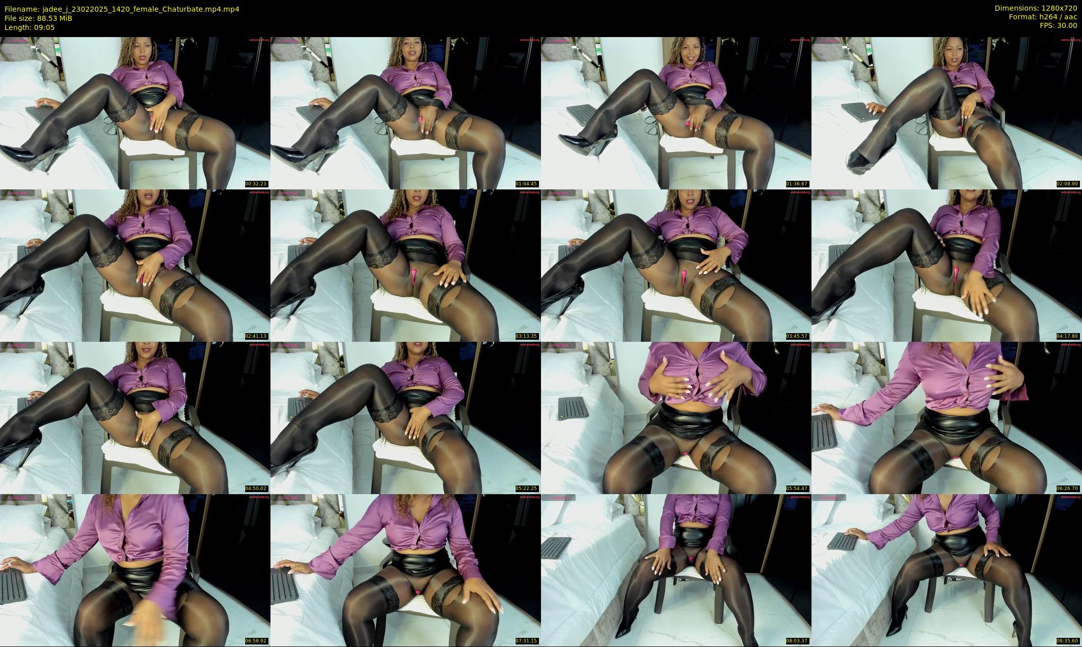 jadee_j — 10 minute Chaturbate female cam show recording, 720p, Feb 23, 2025