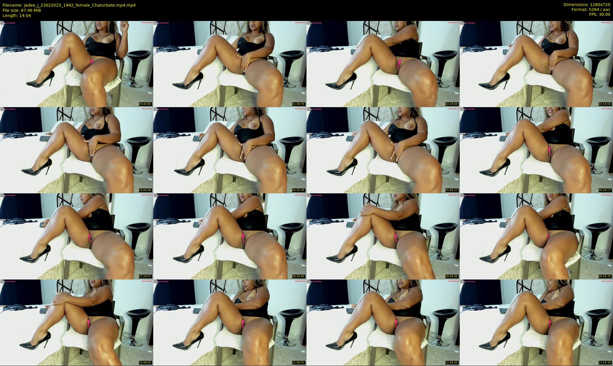 jadee_j — 15 minute Chaturbate female cam show recording, 720p, Feb 23, 2025
