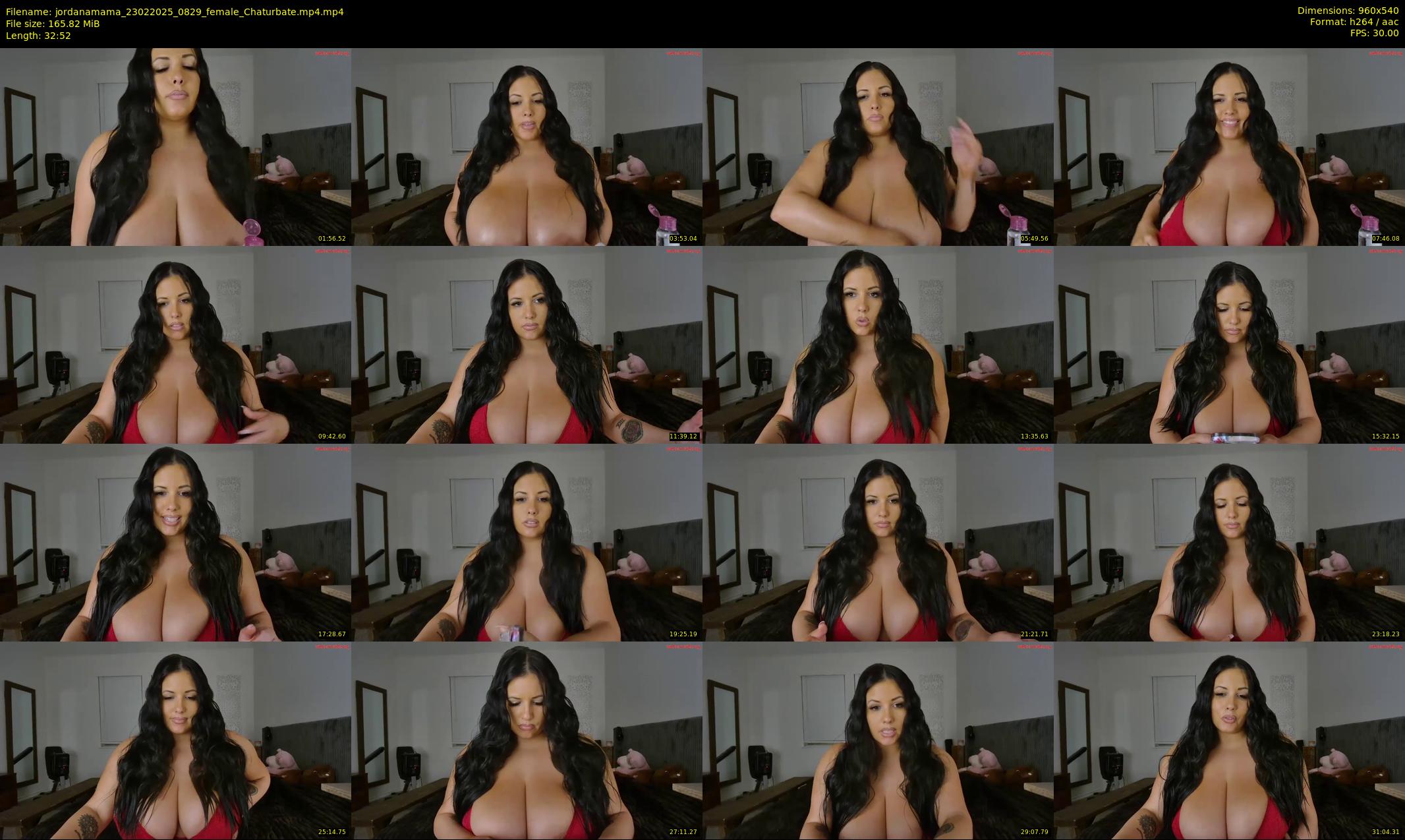 jordanamama — 33 minute Chaturbate couple cam show recording, 480p, Feb 23, 2025