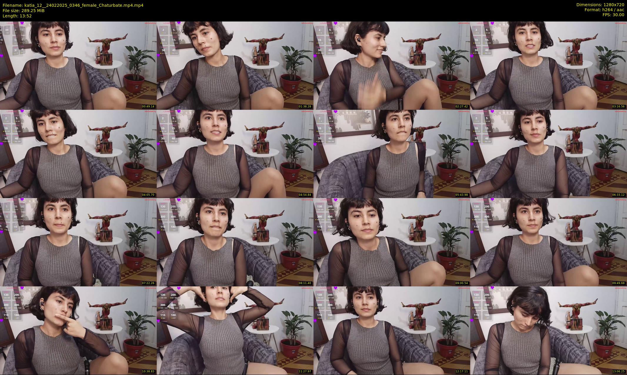 katia_12_ — 14 minute Chaturbate female cam show recording, 720p, Feb 24, 2025