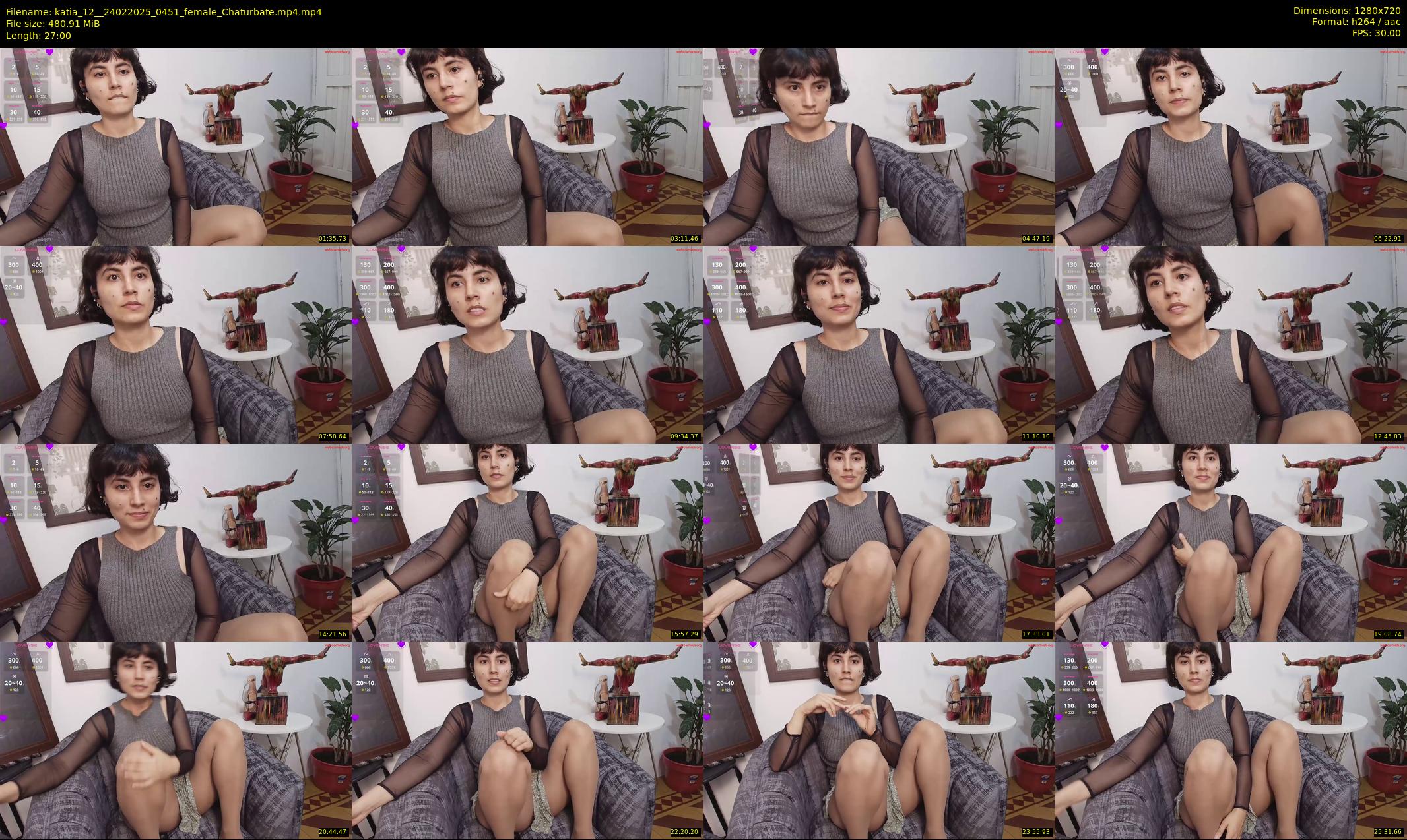 katia_12_ — 27 minute Chaturbate female cam show recording, 720p, Feb 24, 2025