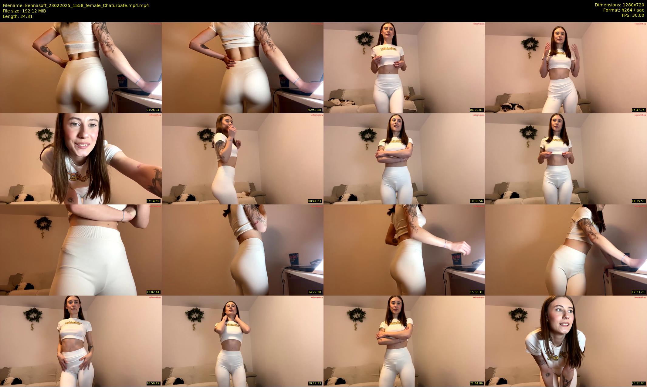 kennasoft — 25 minute Chaturbate female cam show recording, 720p, Feb 23, 2025