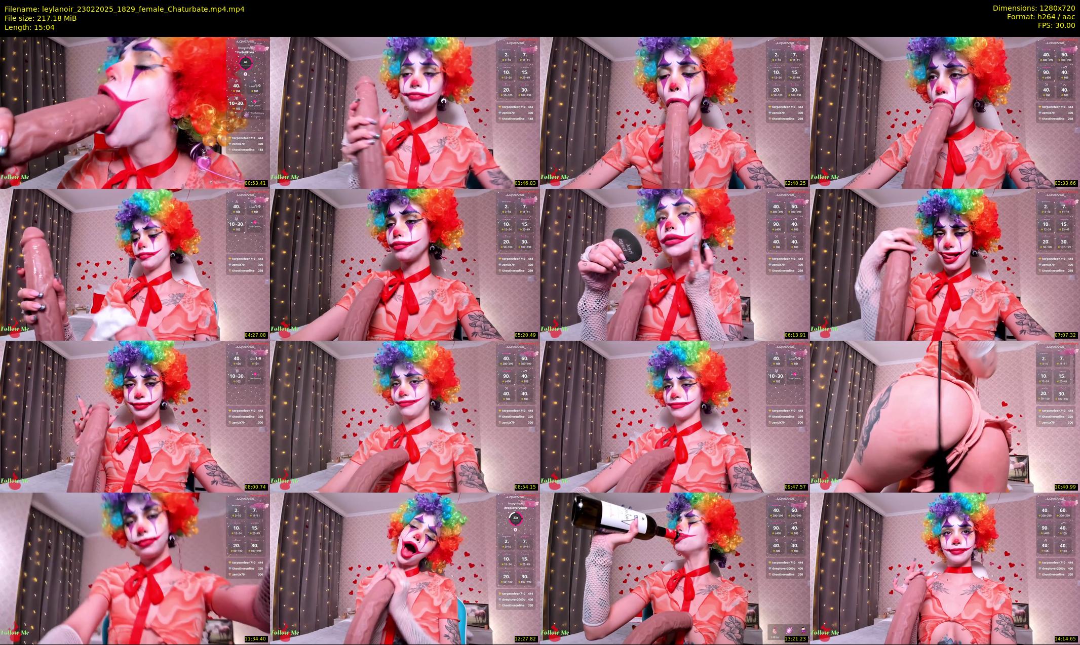 leylanoir — 16 minute Chaturbate female cam show recording, 720p, Feb 23, 2025
