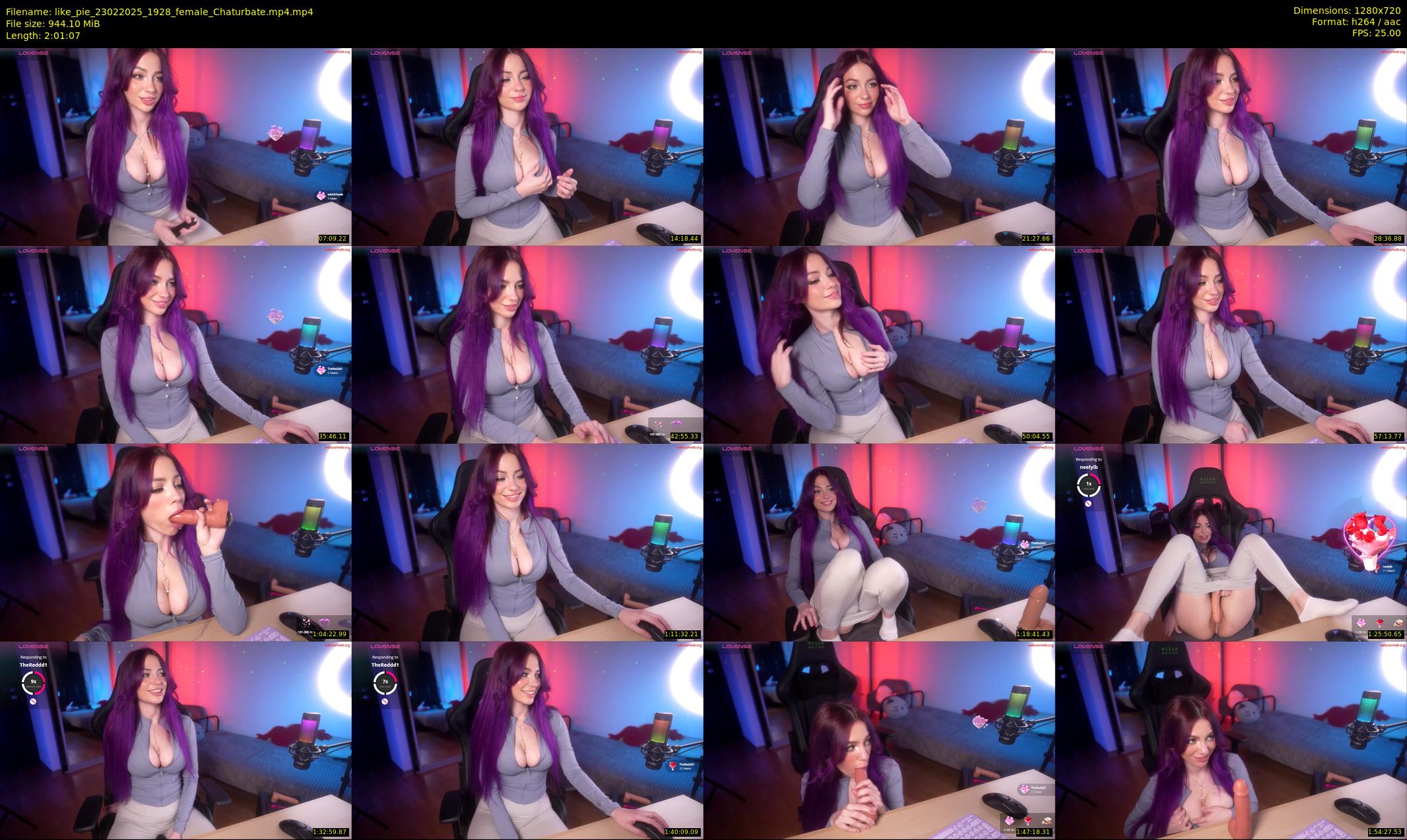 like_pie — 122 minute Chaturbate couple cam show recording, 720p, Feb 23, 2025