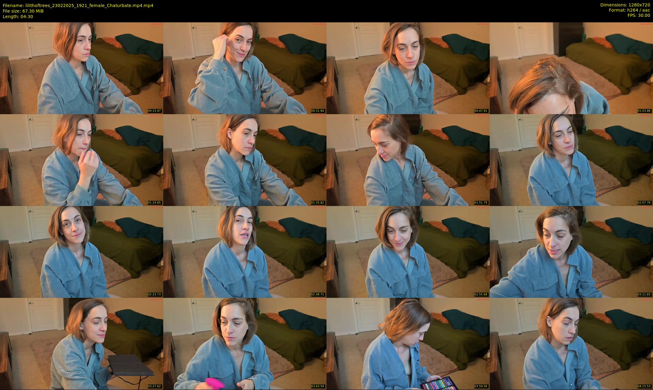 lilithoftrees — 5 minute Chaturbate female cam show recording, 720p, Feb 23, 2025