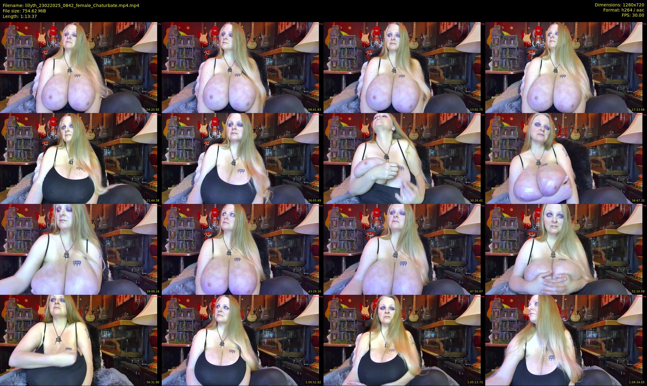 lillyth — 74 minute Chaturbate female cam show recording, 720p, Feb 23, 2025