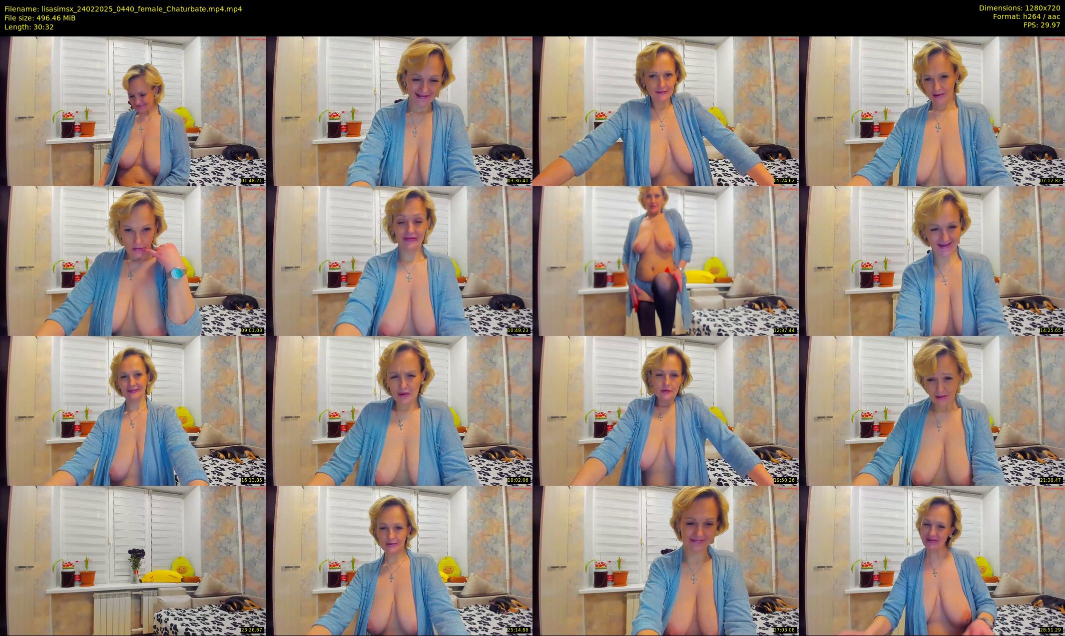 lisasimsx — 31 minute Chaturbate female cam show recording, 720p, Feb 24, 2025
