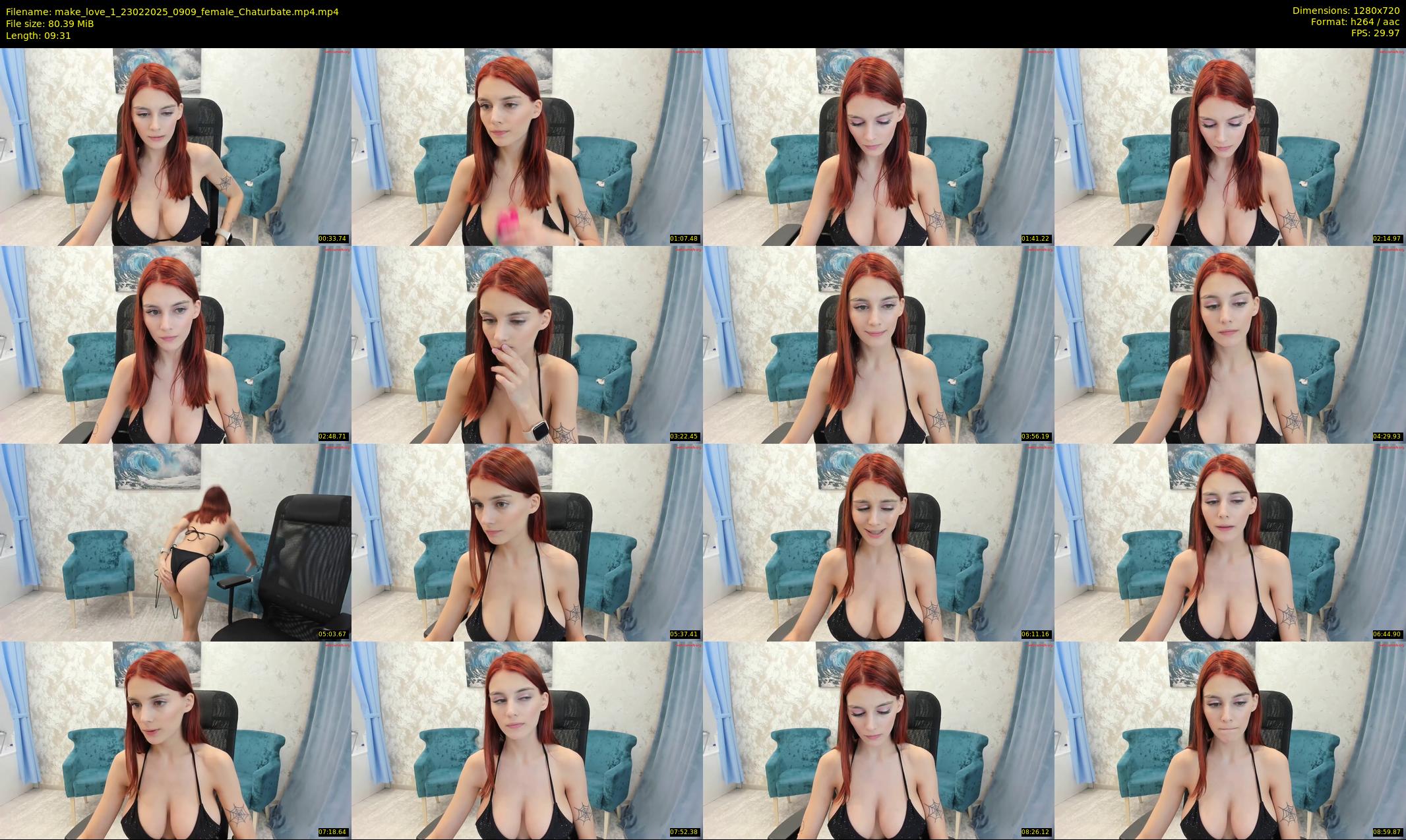 make_love_1 — 10 minute Chaturbate female cam show recording, 720p, Feb 23, 2025