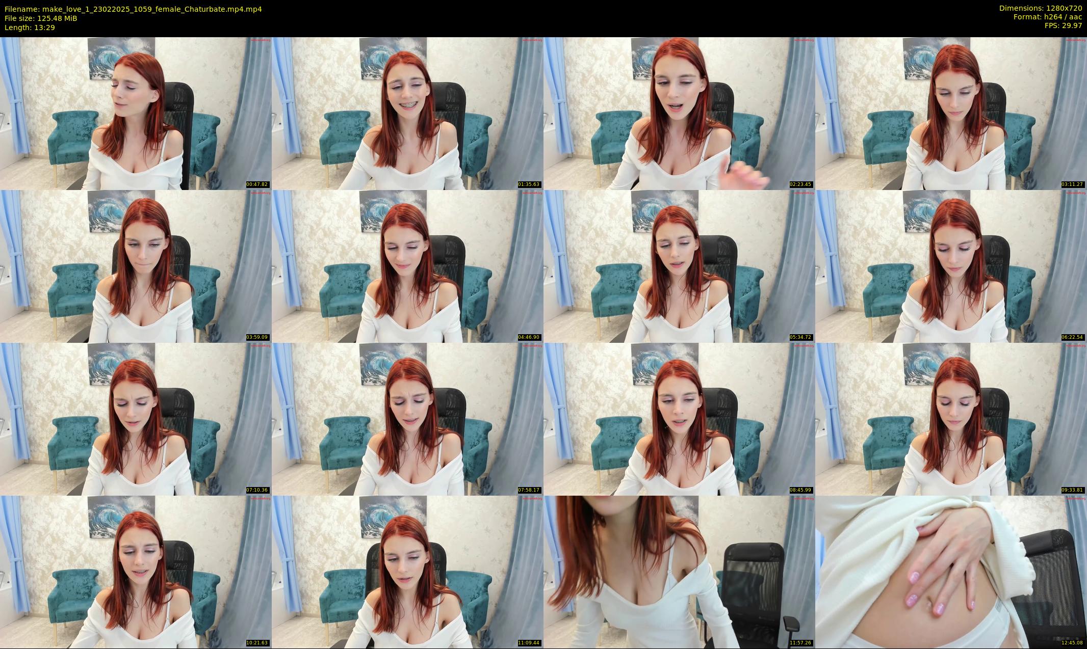 make_love_1 — 14 minute Chaturbate female cam show recording, 720p, Feb 23, 2025