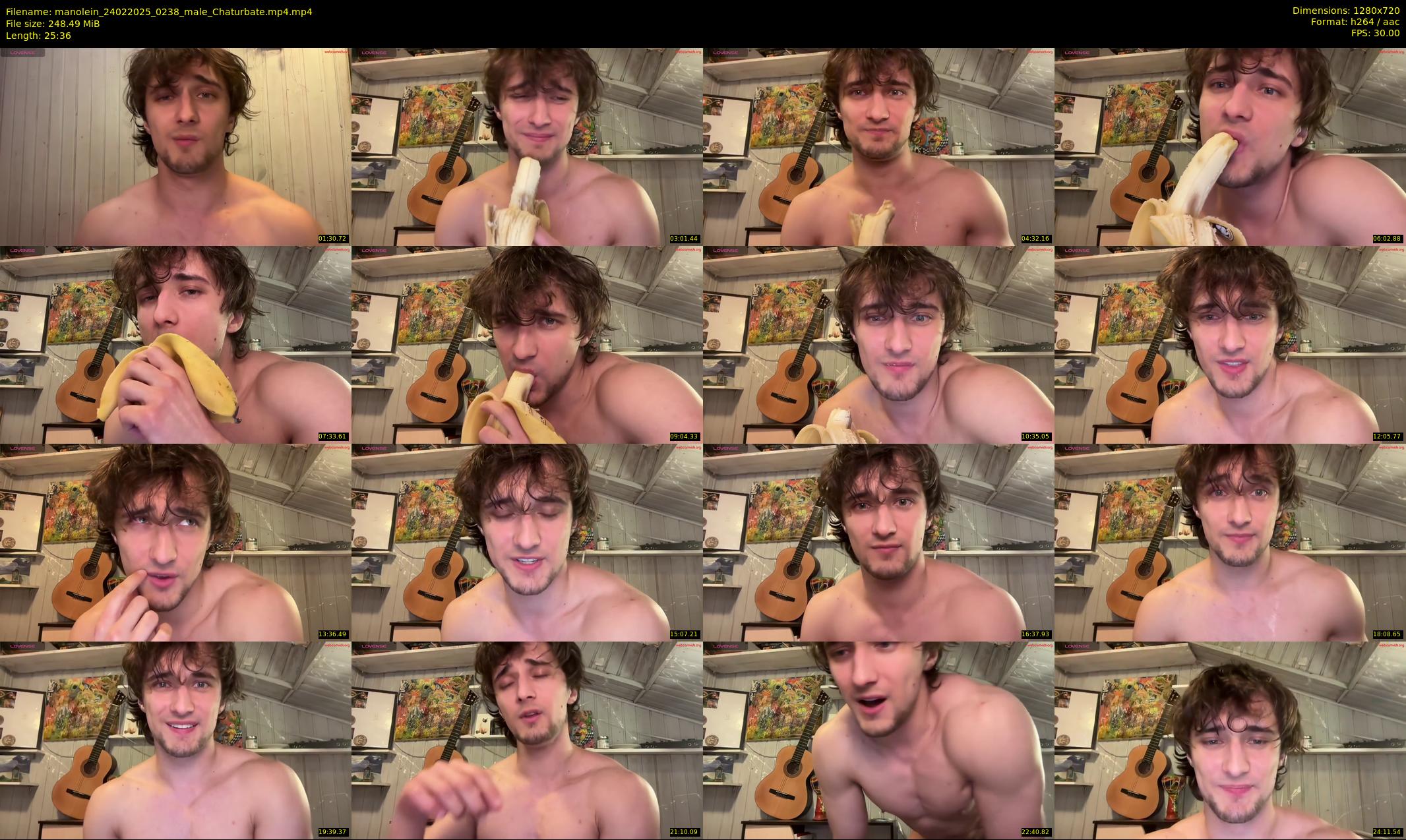 manolein — 26 minute Chaturbate male cam show recording, 720p, Feb 24, 2025