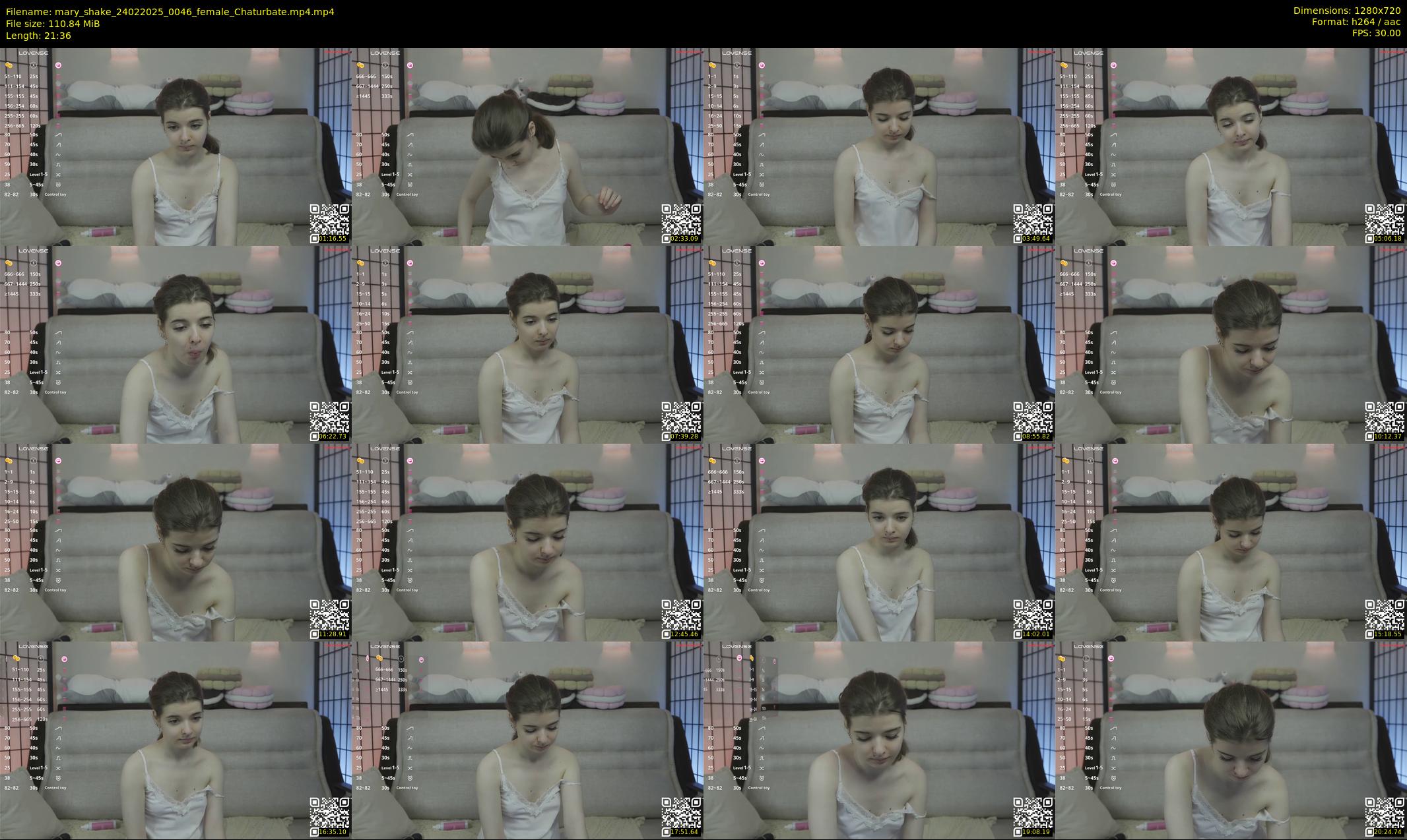 mary_shake — 22 minute Chaturbate female cam show recording, 720p, Feb 24, 2025