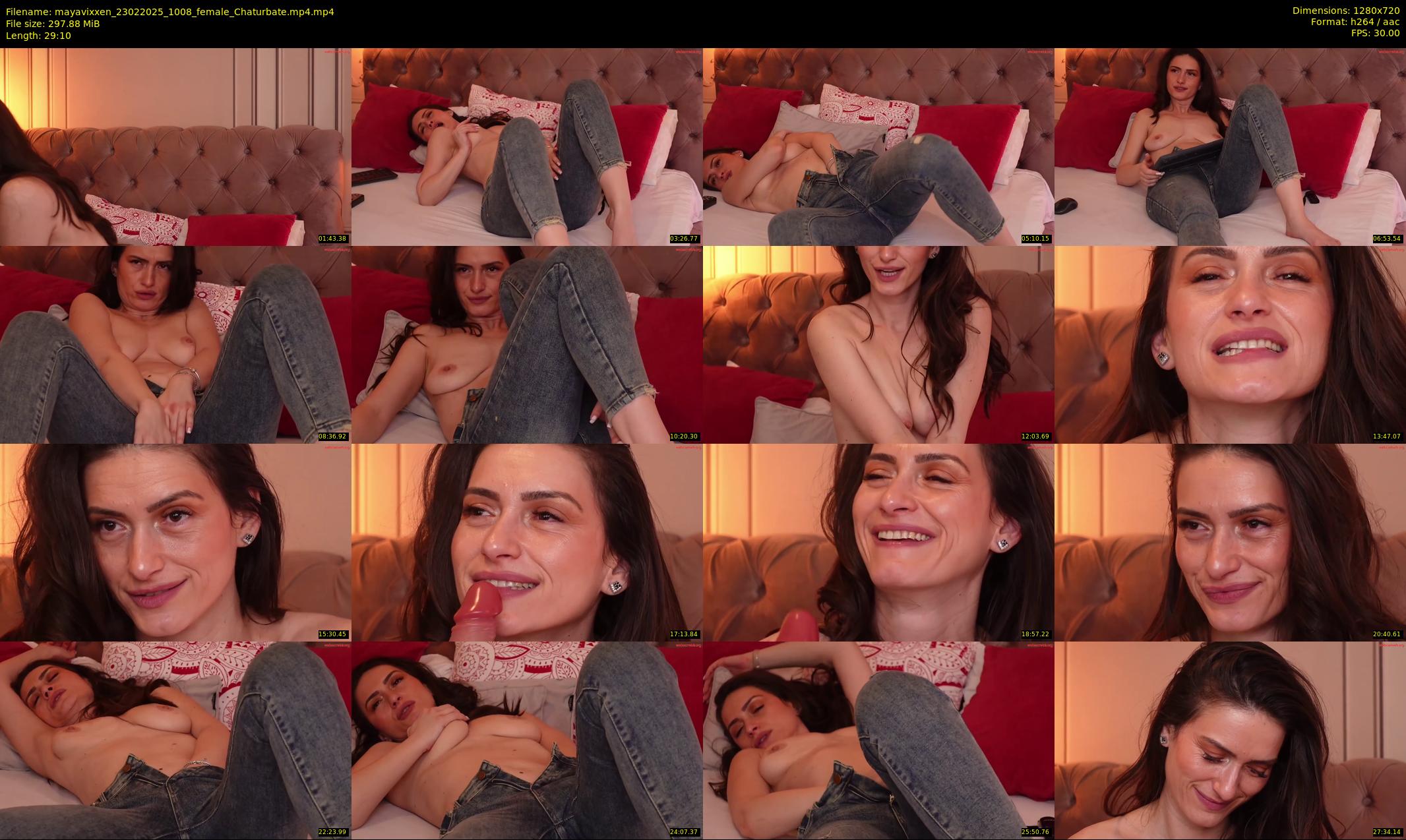 mayavixxen — 30 minute Chaturbate female cam show recording, 720p, Feb 23, 2025