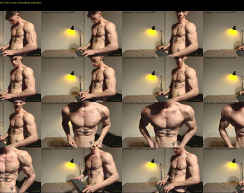 metatron_muscle — 3 minute Chaturbate male cam show recording, 720p, Feb 24, 2025