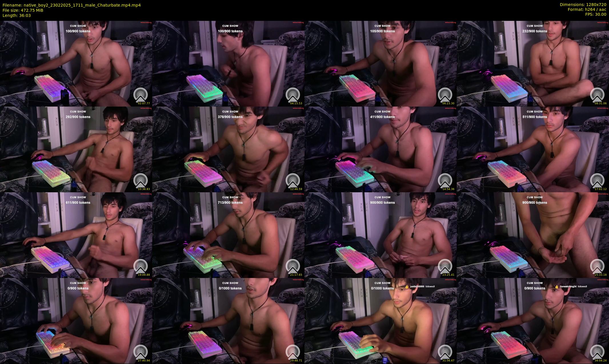 native_boy2 — 37 minute Chaturbate male cam show recording, 720p, Feb 23, 2025