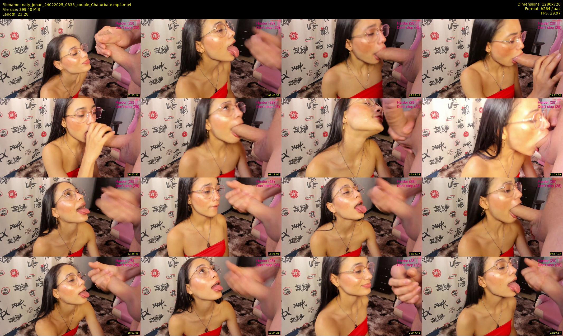 naty_johan — 24 minute Chaturbate couple cam show recording, 720p, Feb 24, 2025