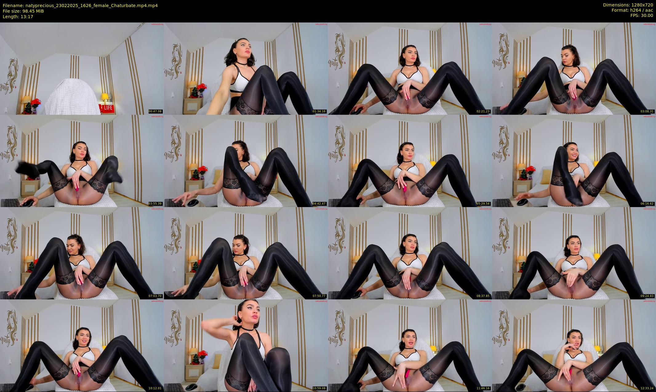 natyprecious — 14 minute Chaturbate female cam show recording, 720p, Feb 23, 2025