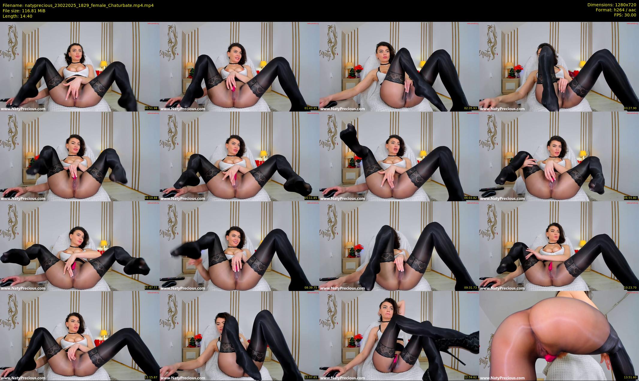 natyprecious — 15 minute Chaturbate female cam show recording, 720p, Feb 23, 2025
