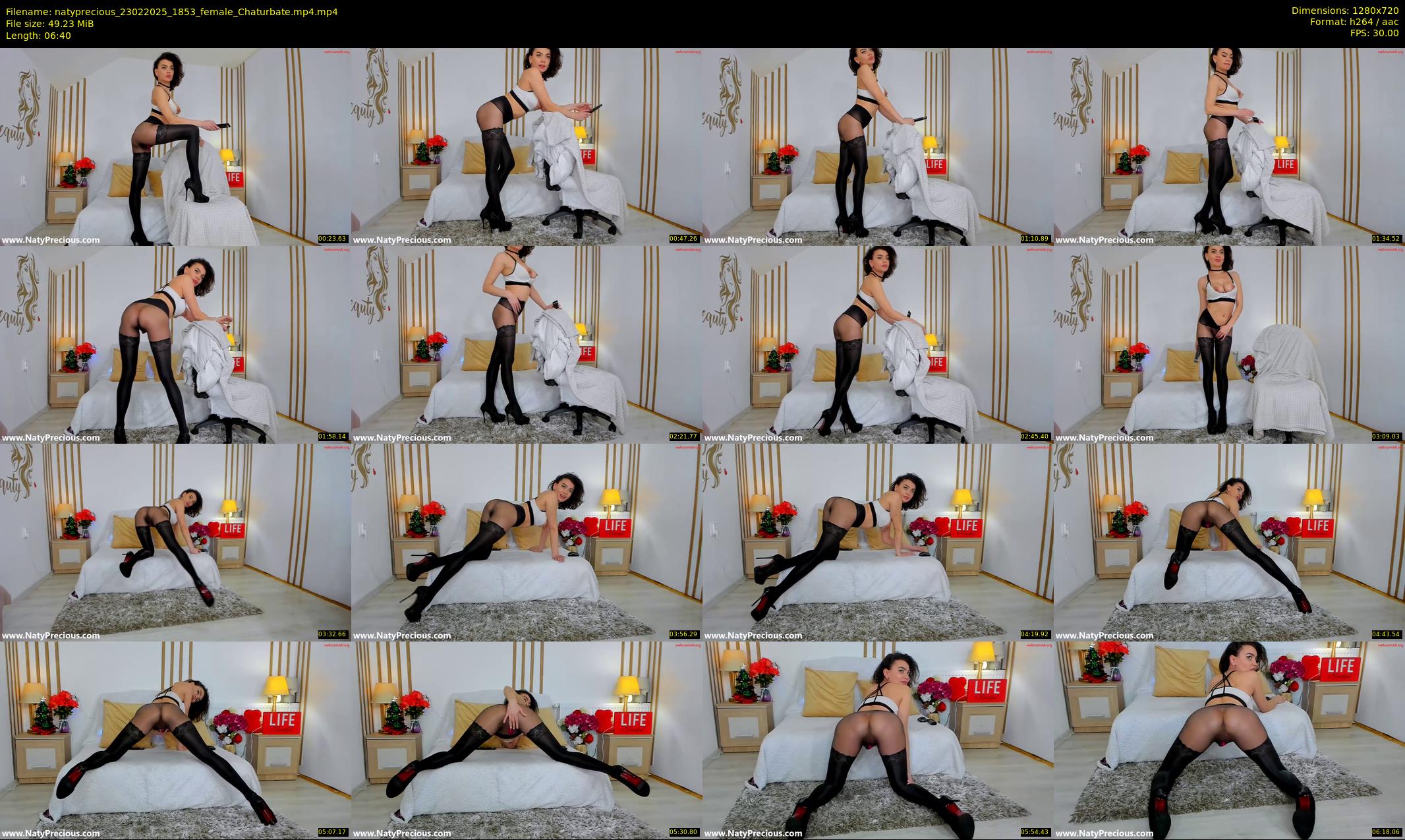 natyprecious — 7 minute Chaturbate female cam show recording, 720p, Feb 23, 2025