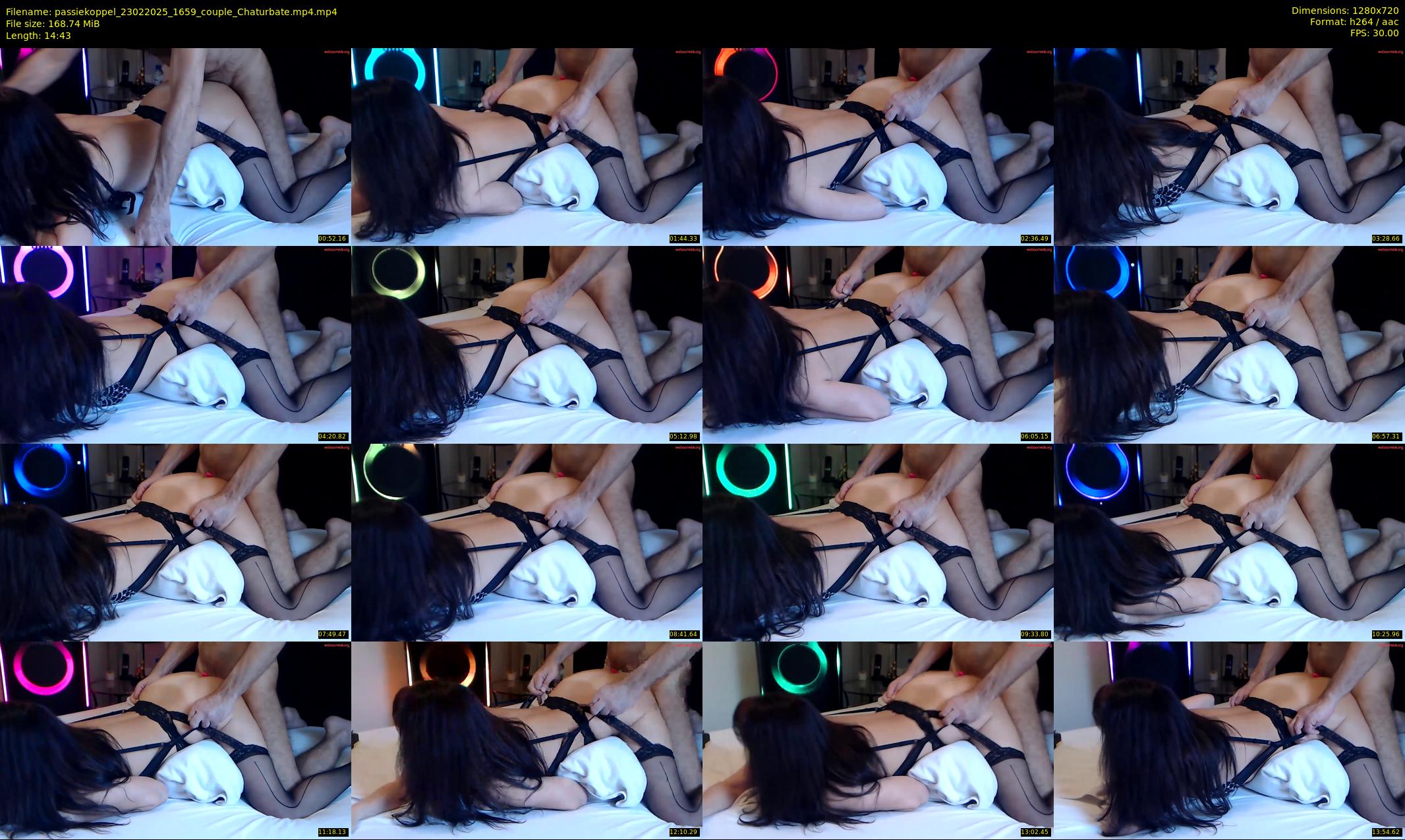 passiekoppel — 15 minute Chaturbate couple cam show recording, 720p, Feb 23, 2025