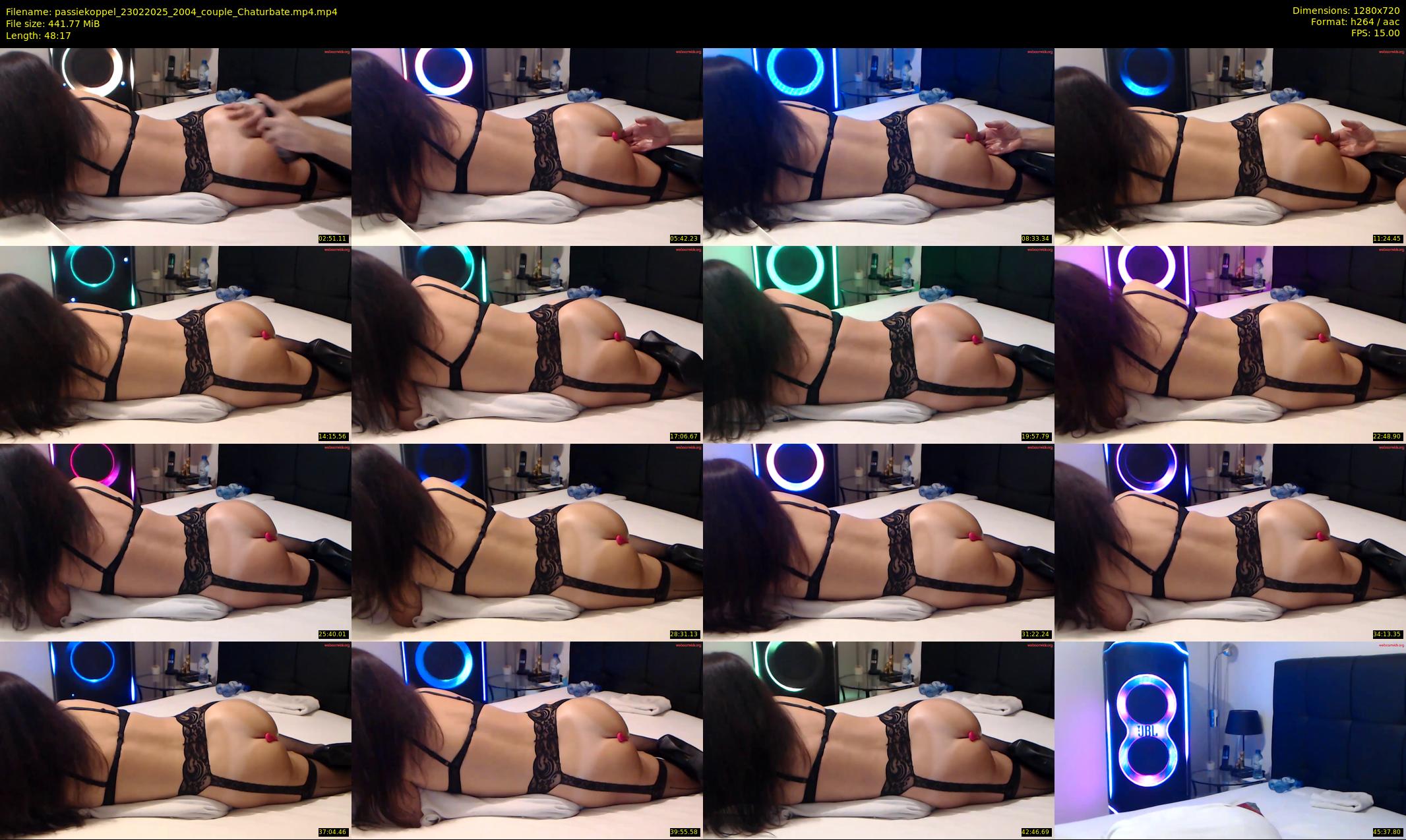 passiekoppel — 49 minute Chaturbate couple cam show recording, 720p, Feb 23, 2025