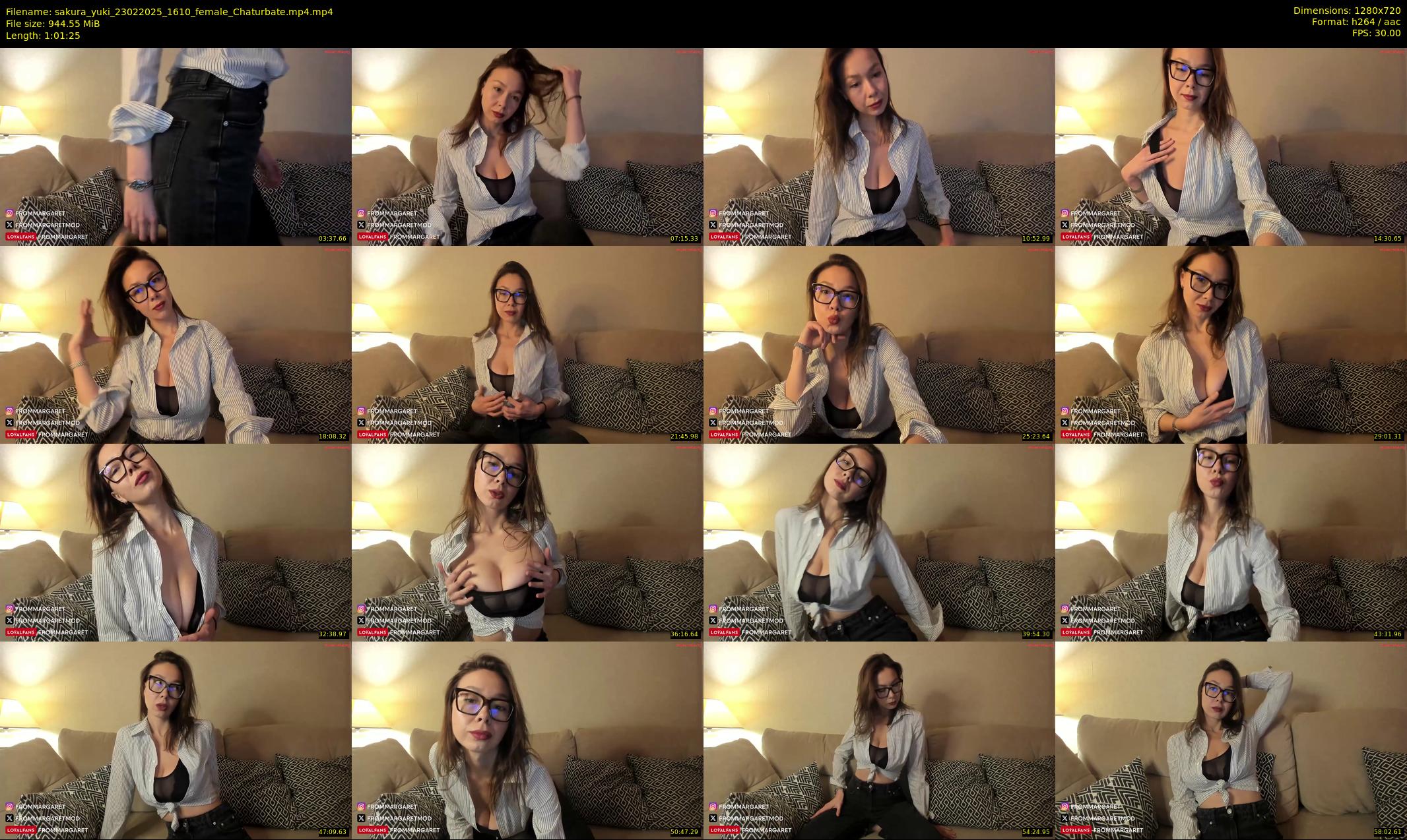 sakura_yuki — 62 minute Chaturbate female cam show recording, 720p, Feb 23, 2025