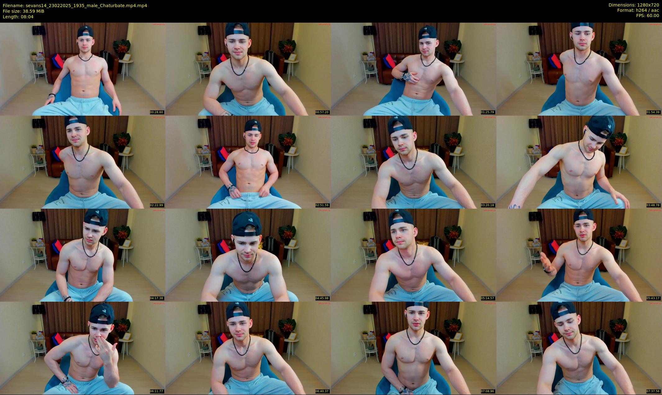 sevans14 — 9 minute Chaturbate male cam show recording, 720p, Feb 23, 2025