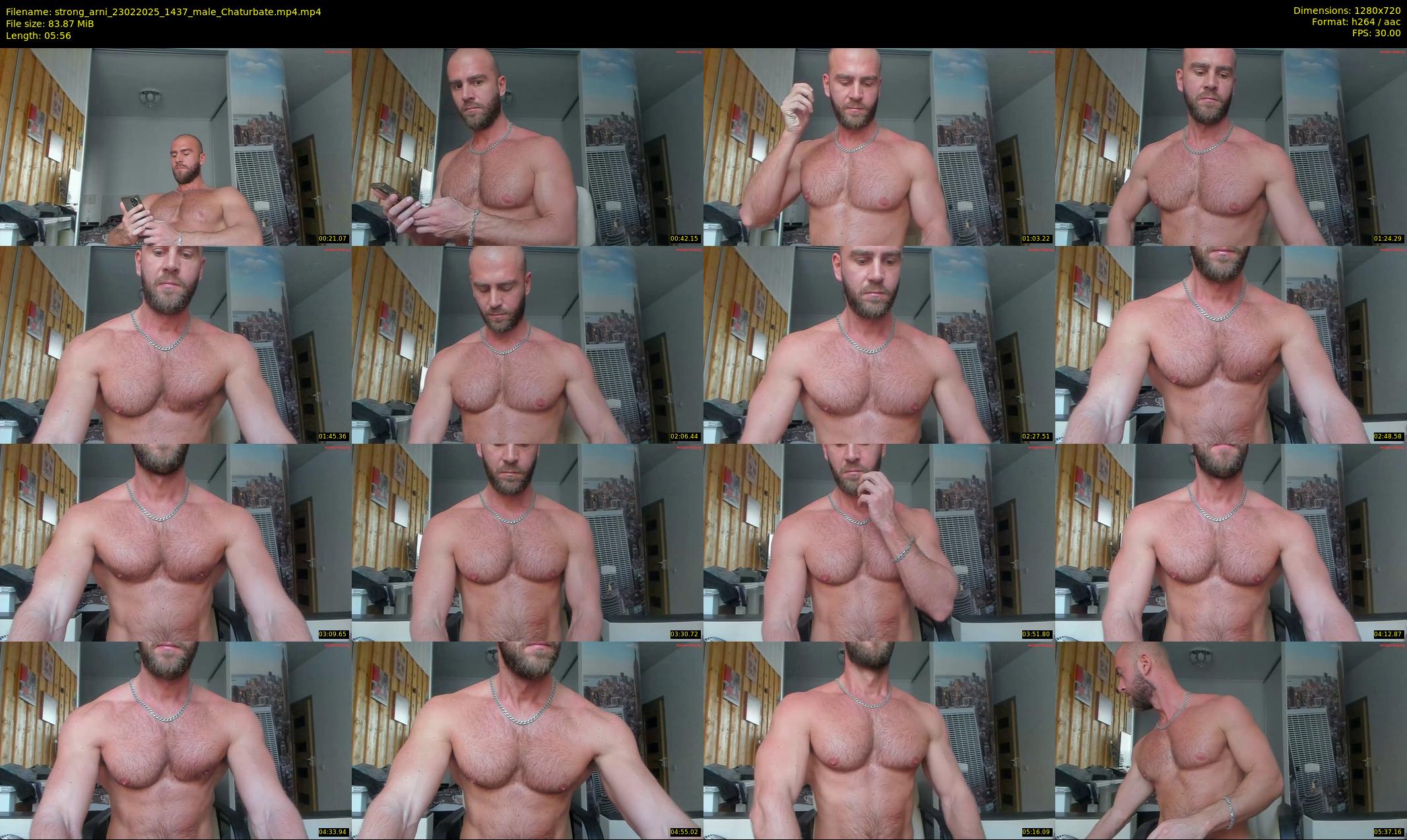 strong_arni — 6 minute Chaturbate male cam show recording, 720p, Feb 23, 2025