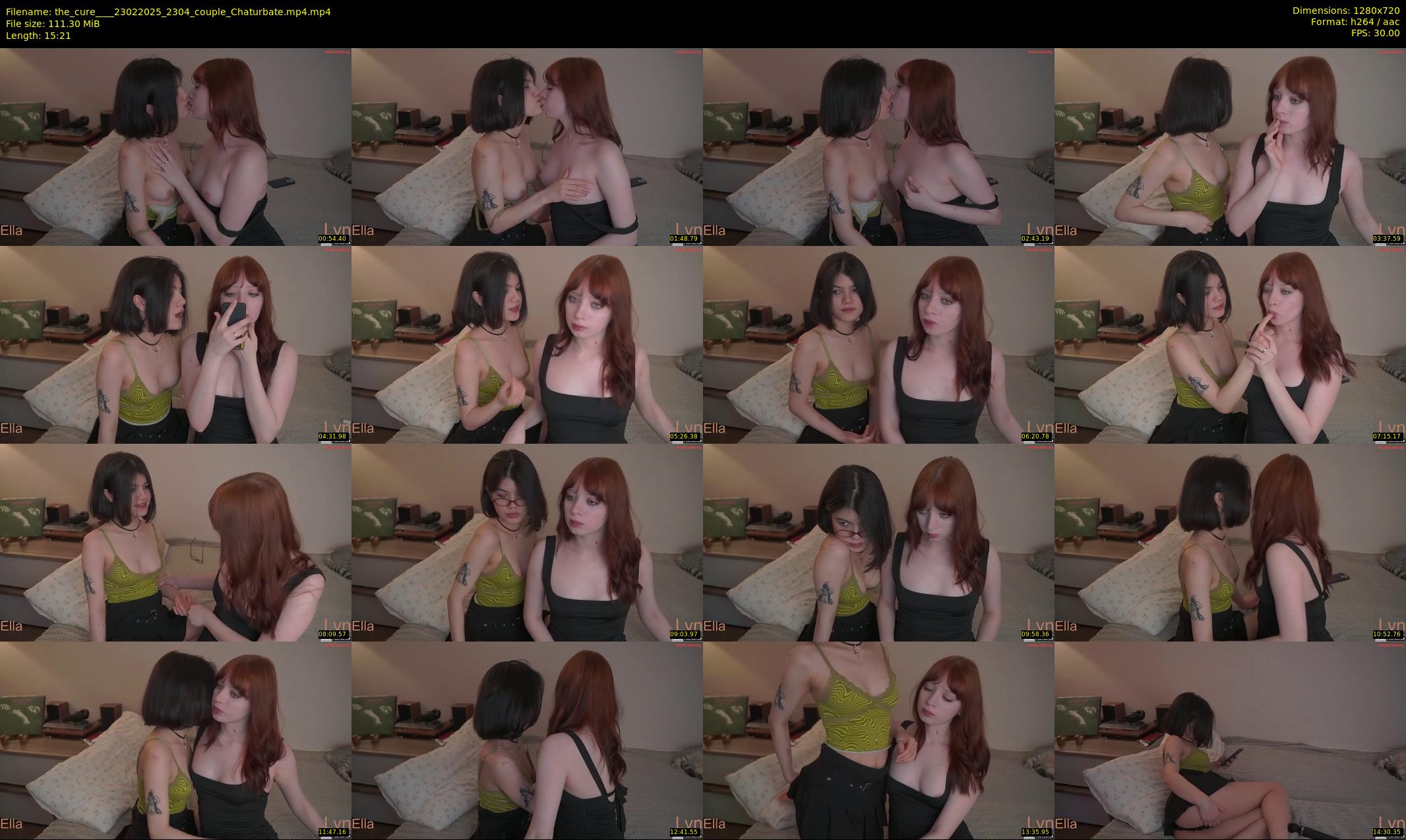 the_cure___ — 16 minute Chaturbate couple cam show recording, 720p, Feb 23, 2025