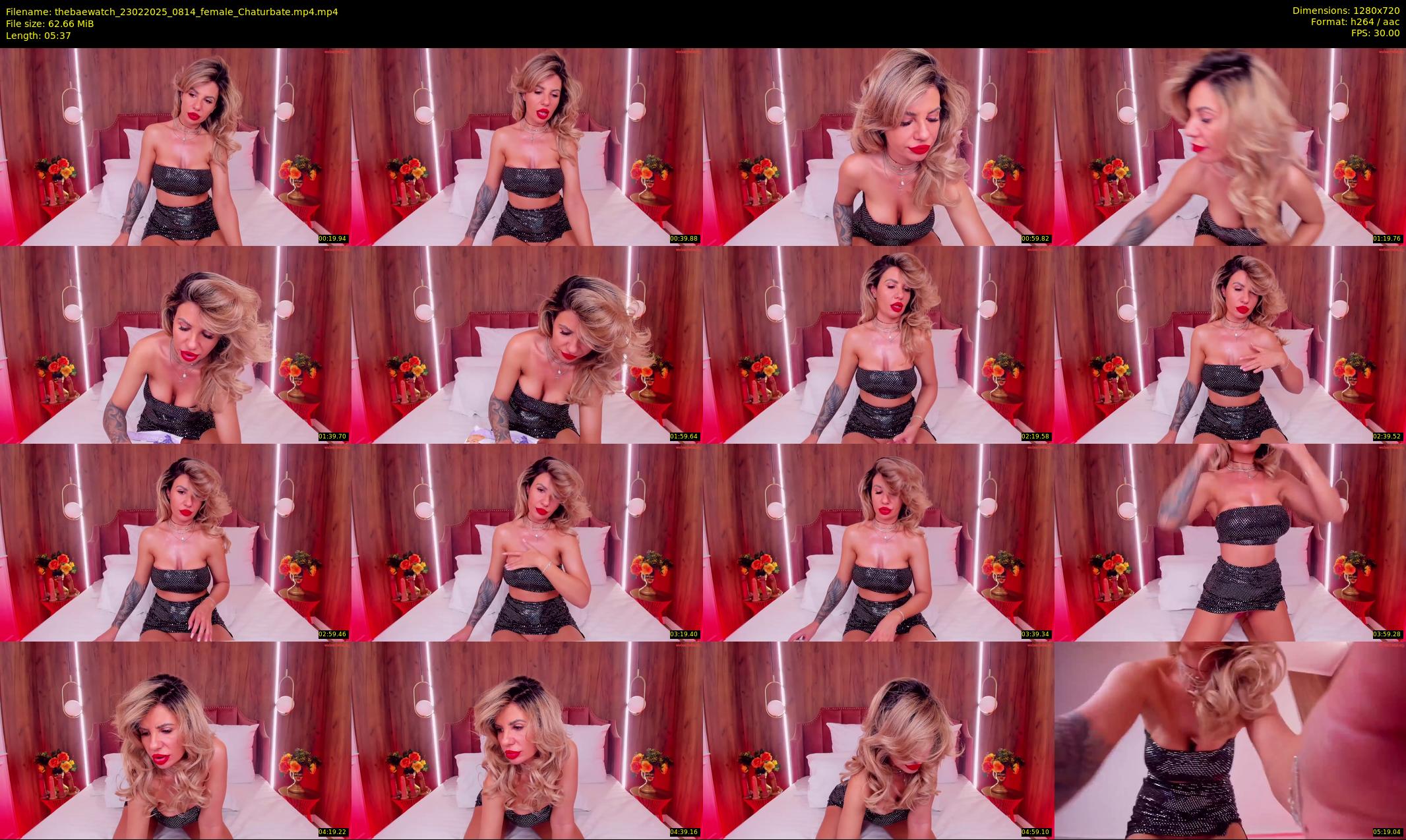 thebaewatch — 6 minute Chaturbate female cam show recording, 720p, Feb 23, 2025