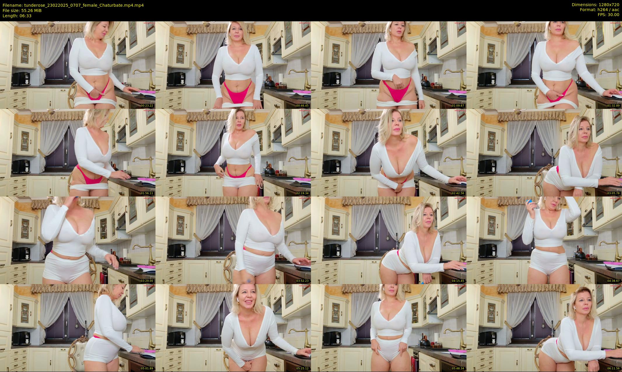 tunderose — 7 minute Chaturbate female cam show recording, 720p, Feb 23, 2025