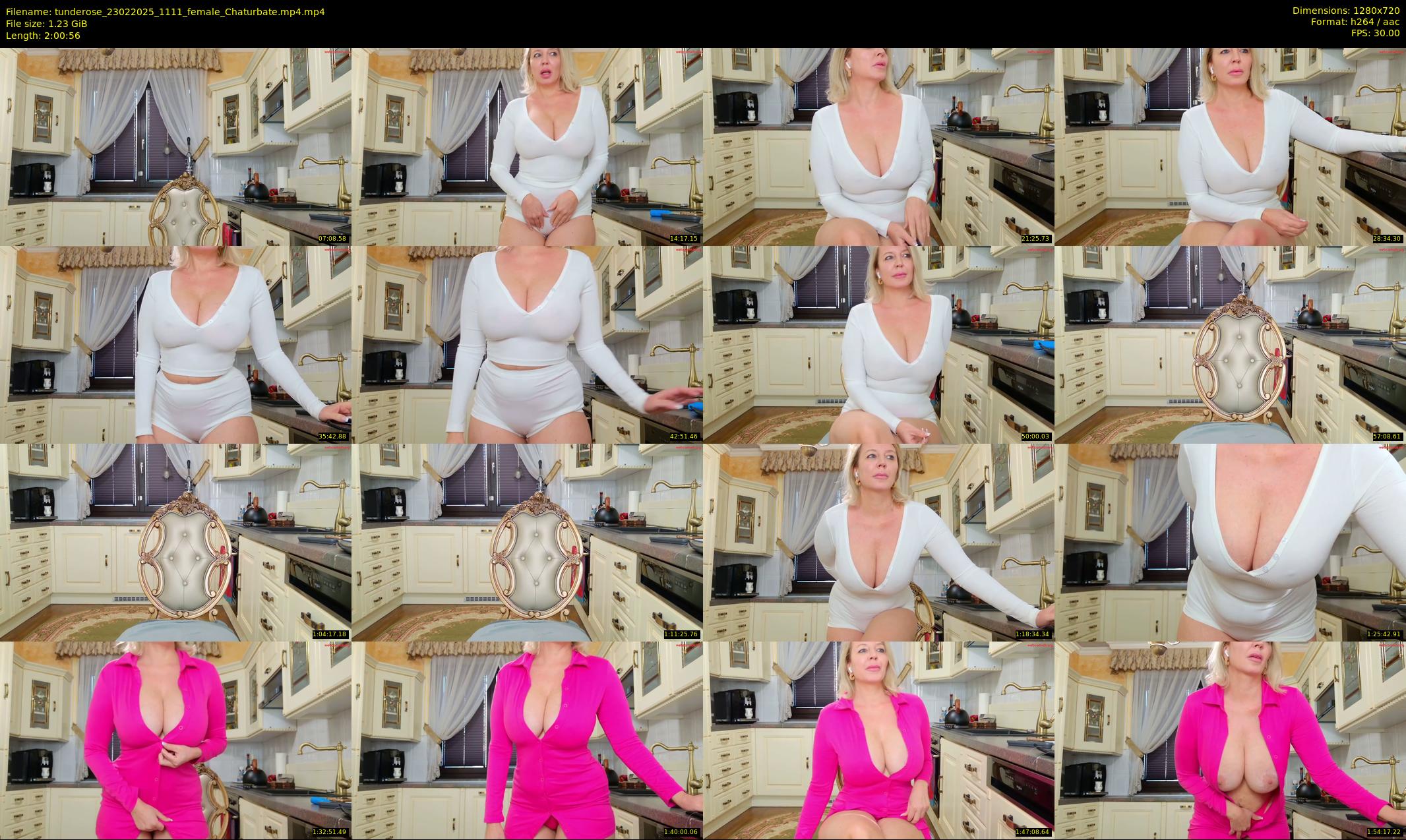 tunderose — 121 minute Chaturbate female cam show recording, 720p, Feb 23, 2025