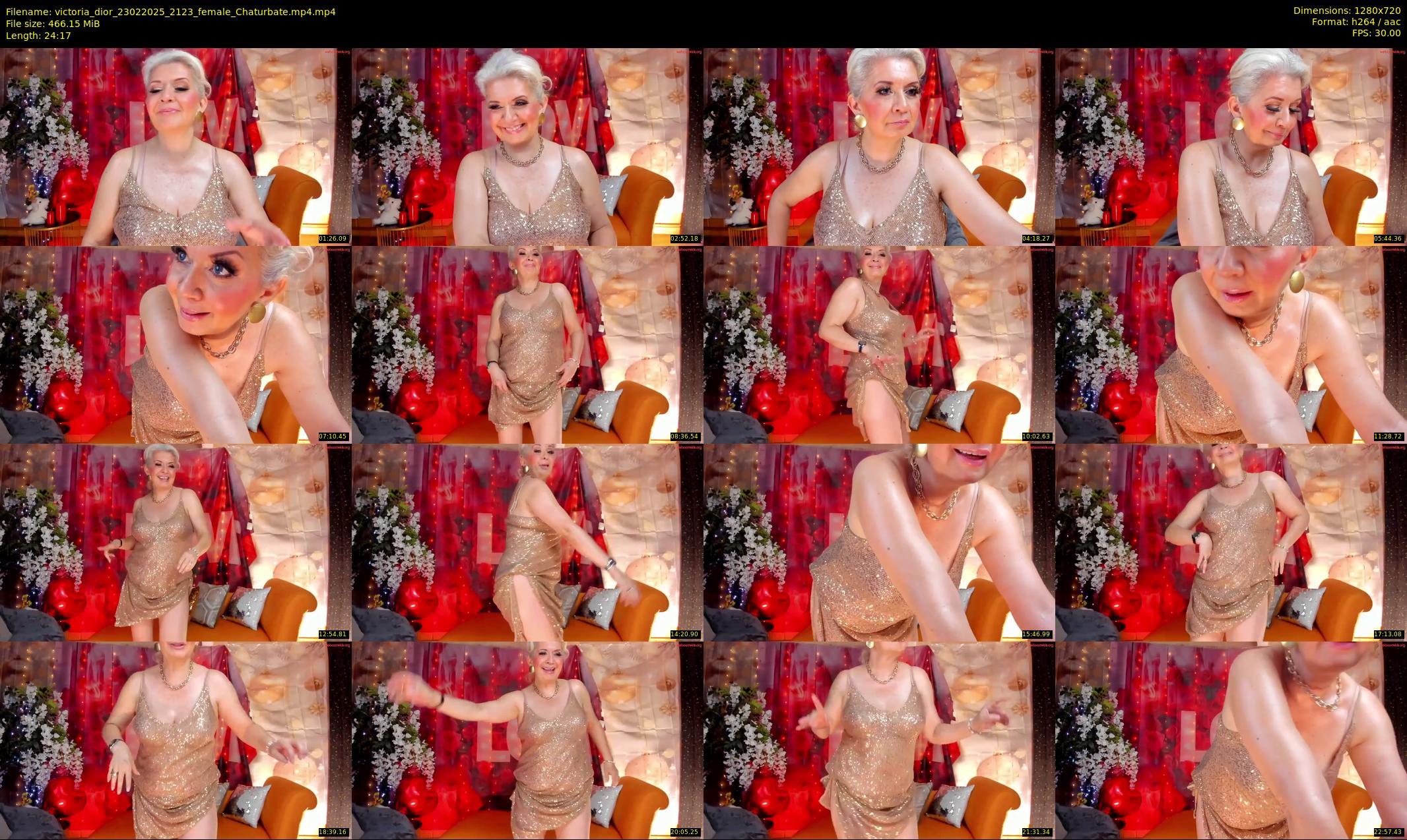 victoria_dior — 25 minute Chaturbate female cam show recording, 720p, Feb 23, 2025