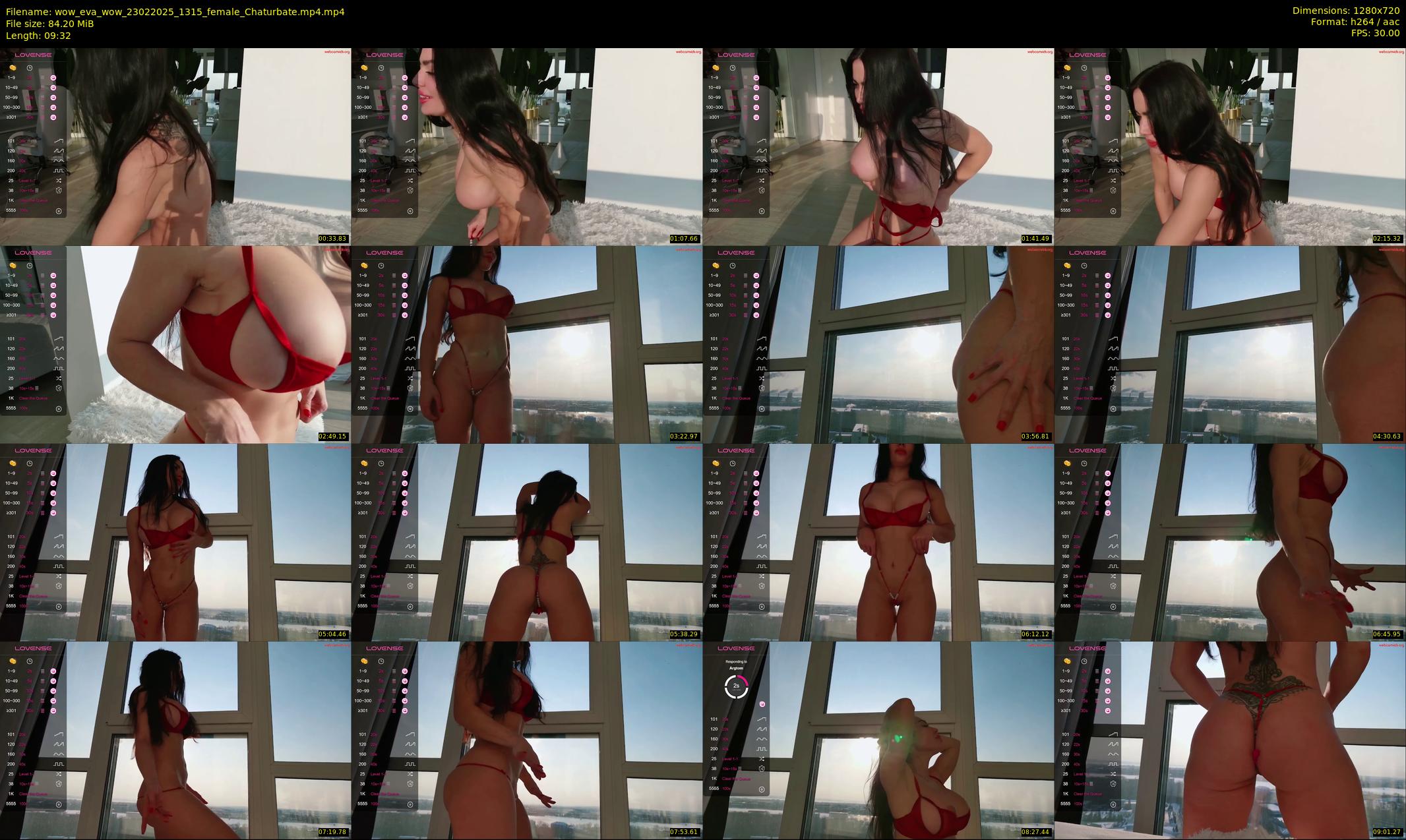 wow_eva_wow — 10 minute Chaturbate female cam show recording, 720p, Feb 23, 2025
